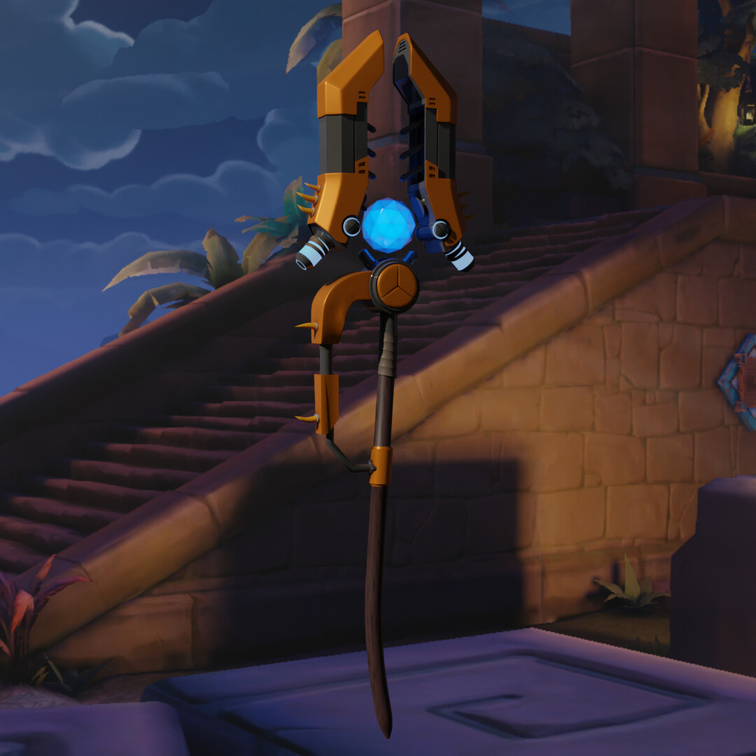ArtStation - Lightning Staff of Grohk