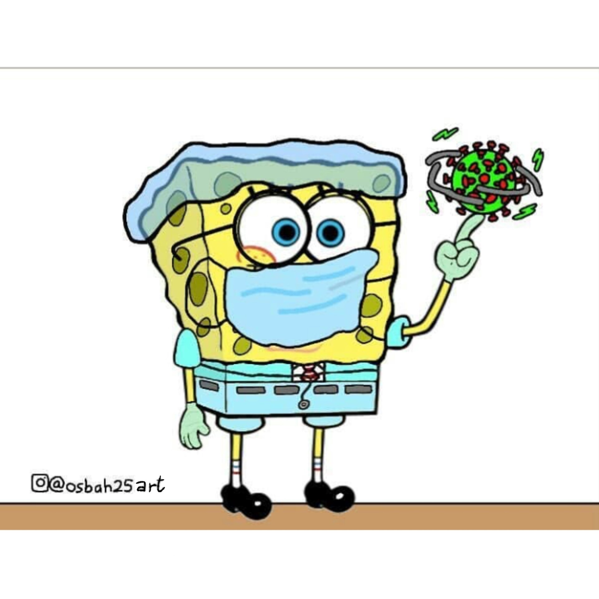 inevercare portrayed by Spongebob by Thenewmikefan21 on DeviantArt