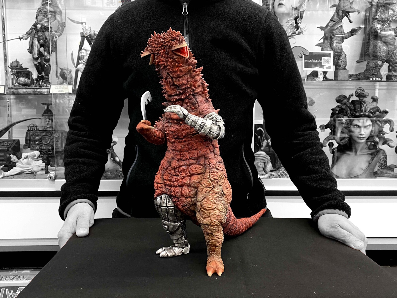 This piece is hand-painted and finished, 
with its own unique quality and detail 
that is the trademark of a handcrafted 
Art Of Toys custom product.
Portfolio &amp; Store: https://www.solidart.club