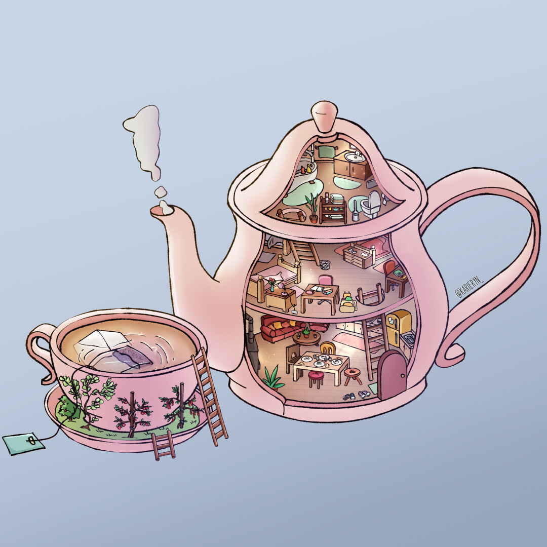 ArtStation Teapot House