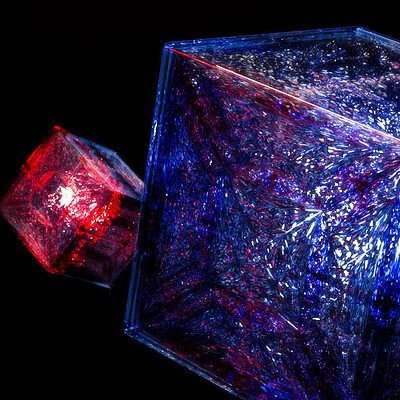 Ajay suthar fractle crystal cube