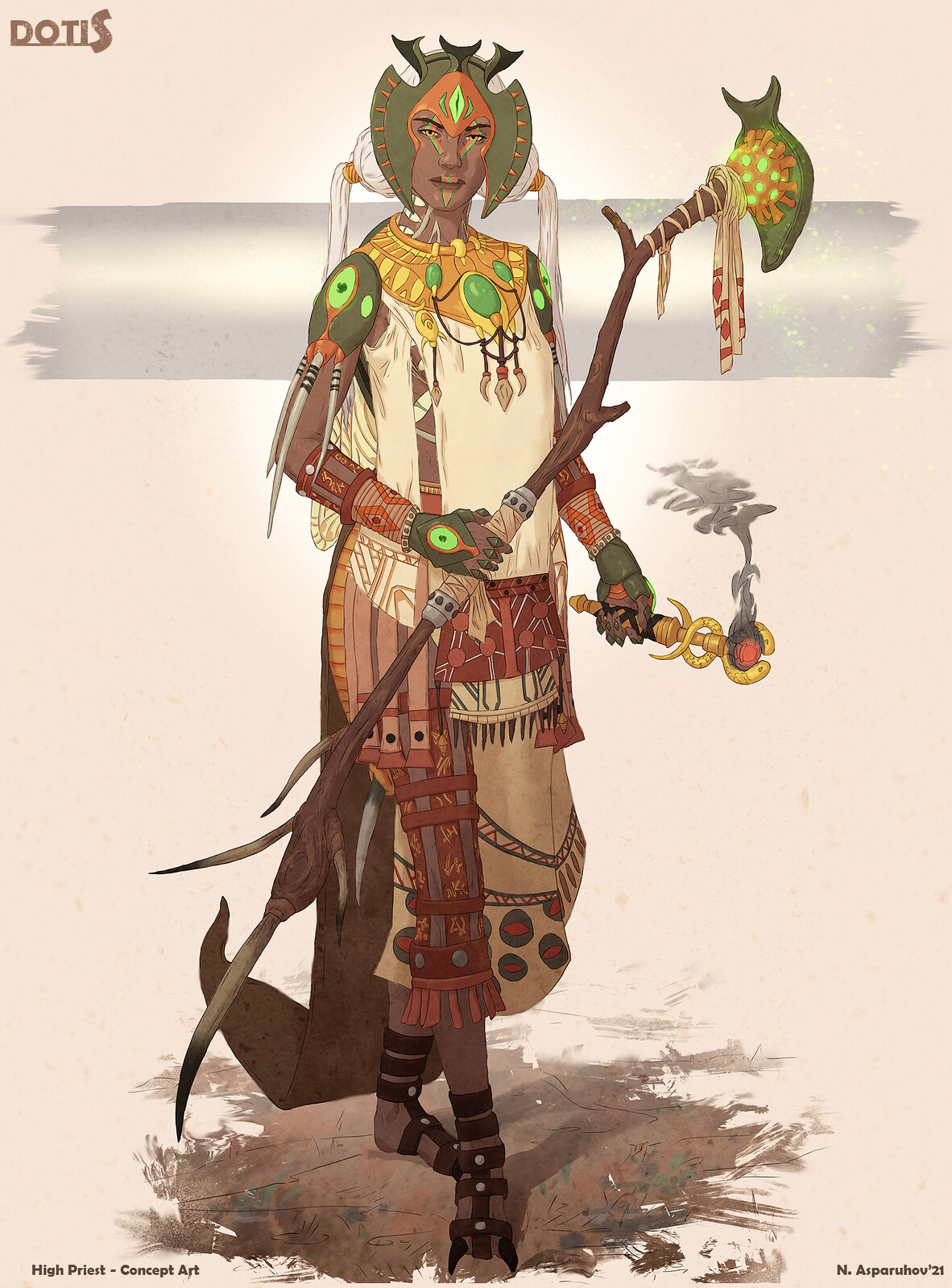 High Rank character - High Priest