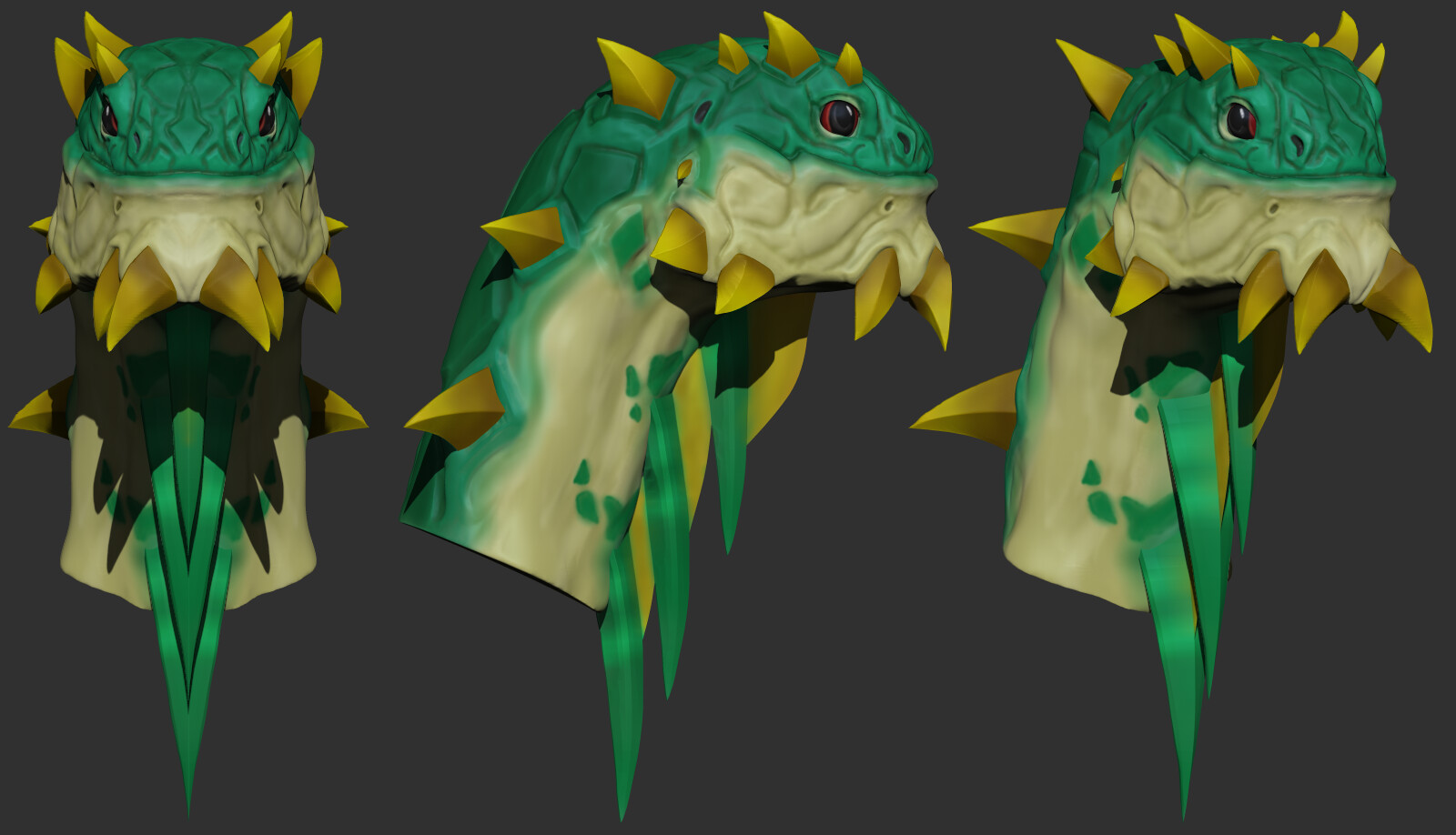 ArtStation - Brutosaur bust