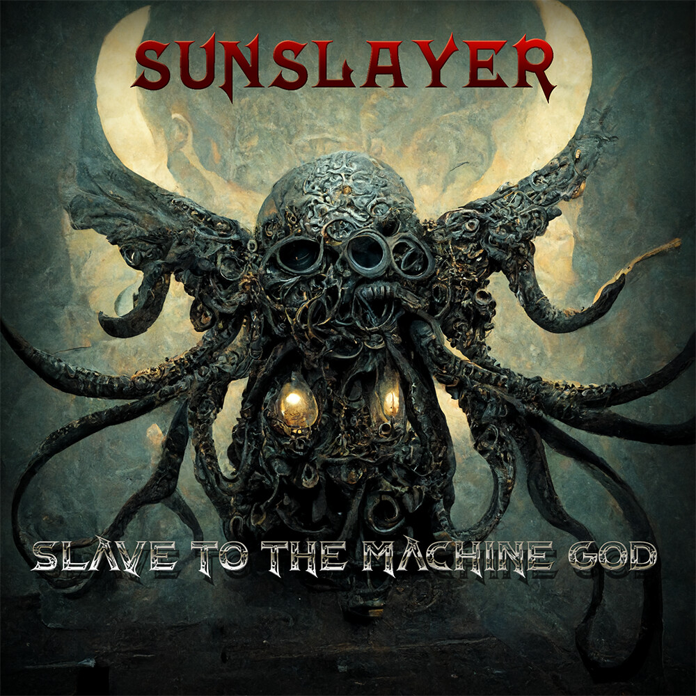 All hail SUNSLAYER !
Cover for the metal band.