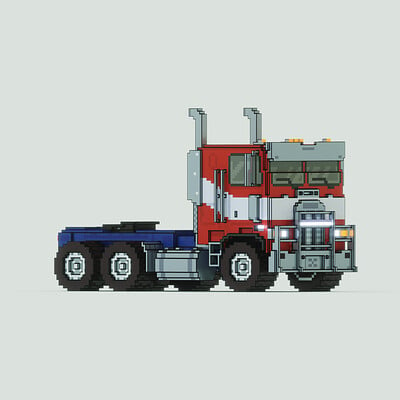 Optimus Prime's Disguise (Truck) Mode