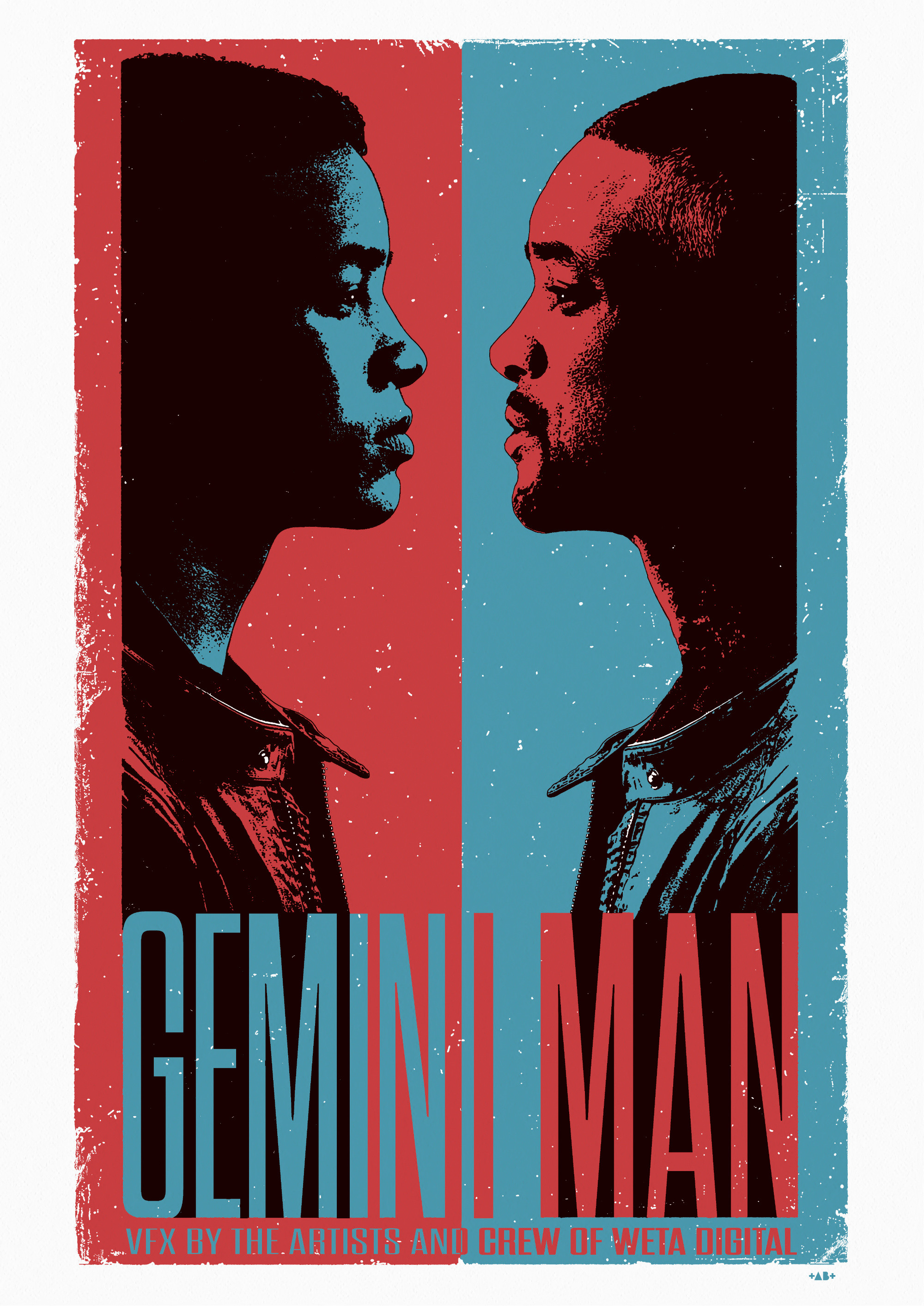 Aaron Black Concept Art Gemini Man Poster