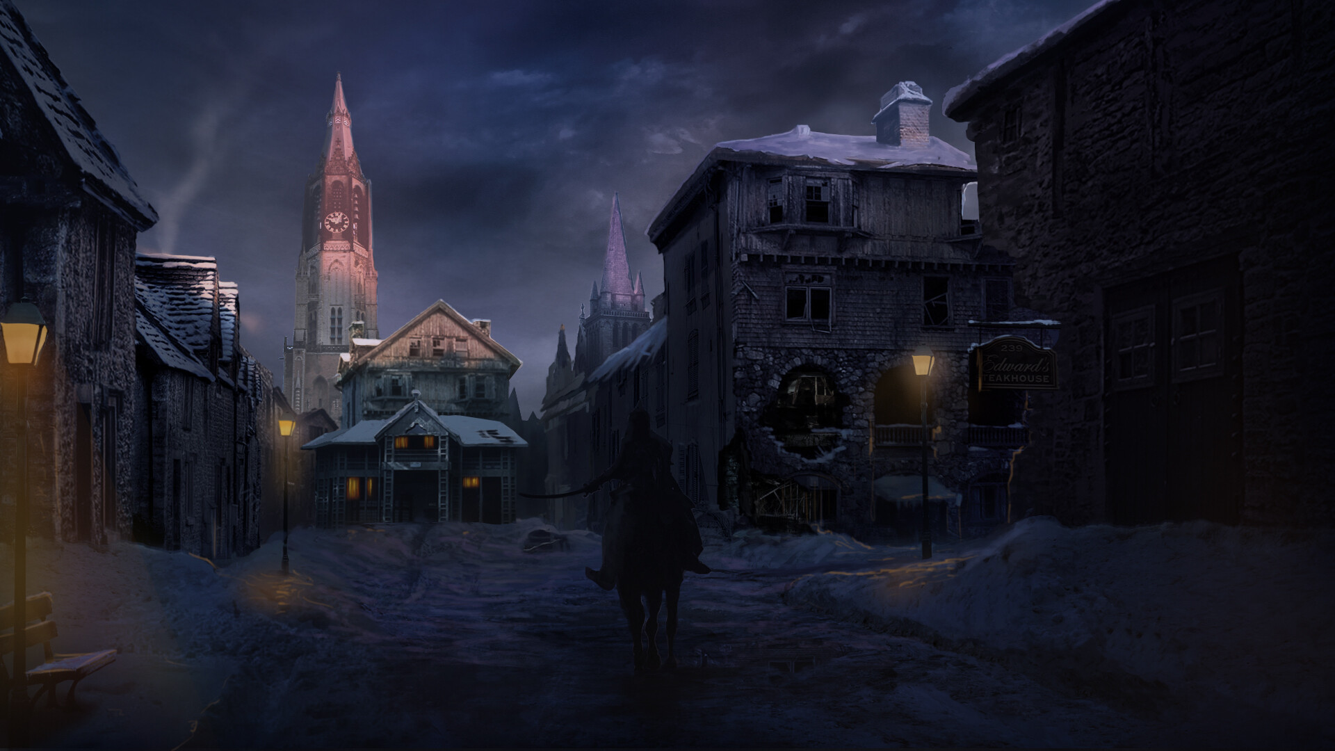 ArtStation ICE CITY CONCEPT ART