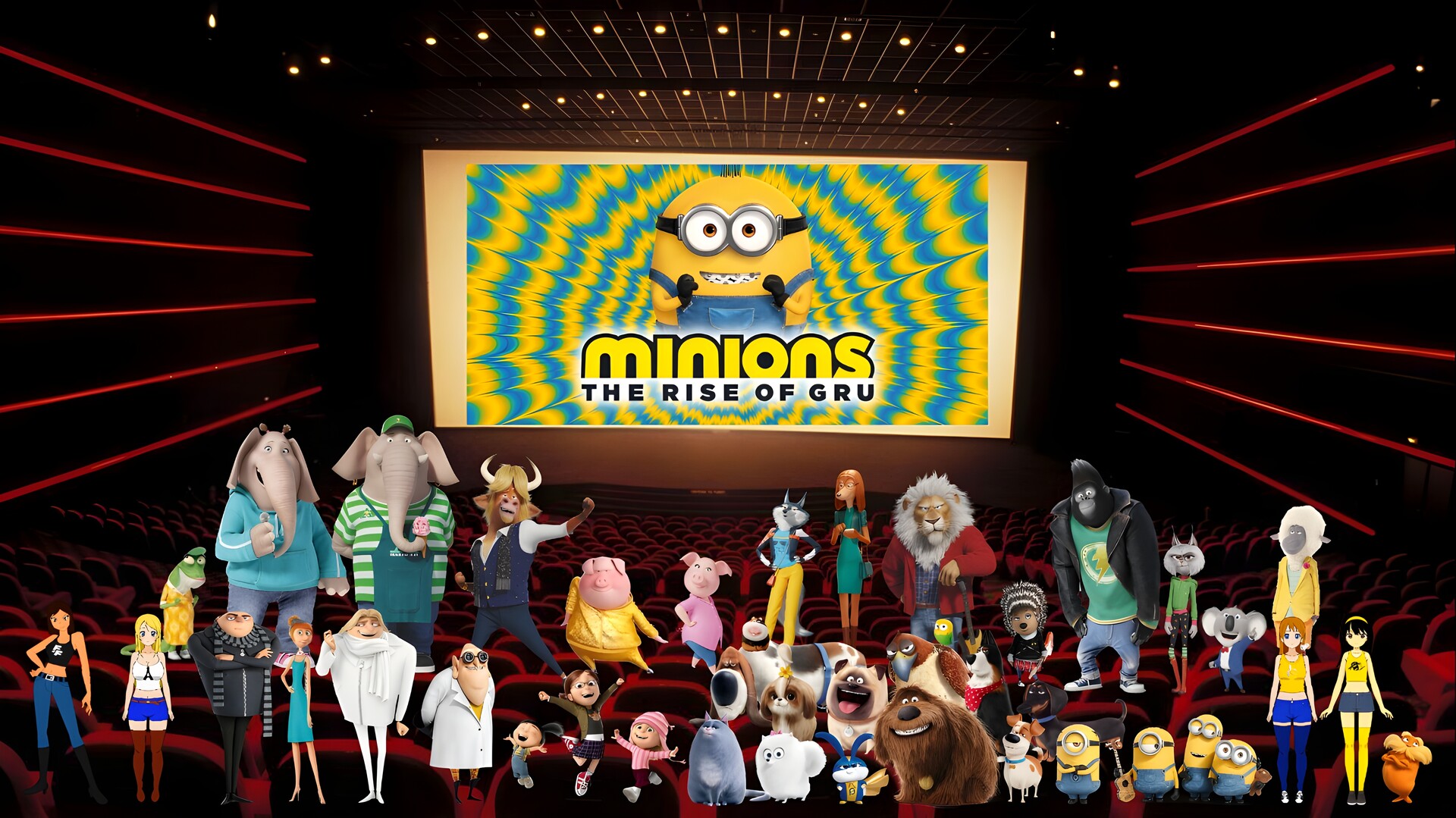 ArtStation Title Team Flora and the Illumination AllStars Go See