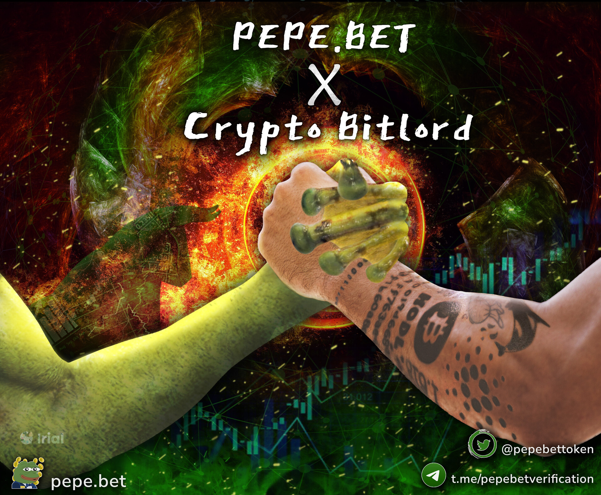 ArtStation - Pepe.bet partnership