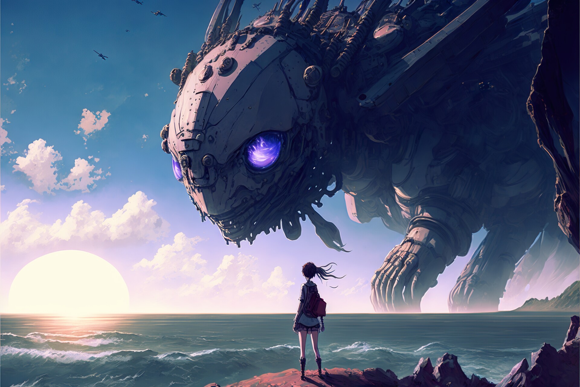 Anime Girl Warrior Fantasy Epic Seven Cecilia 4K Wallpaper #6.2286