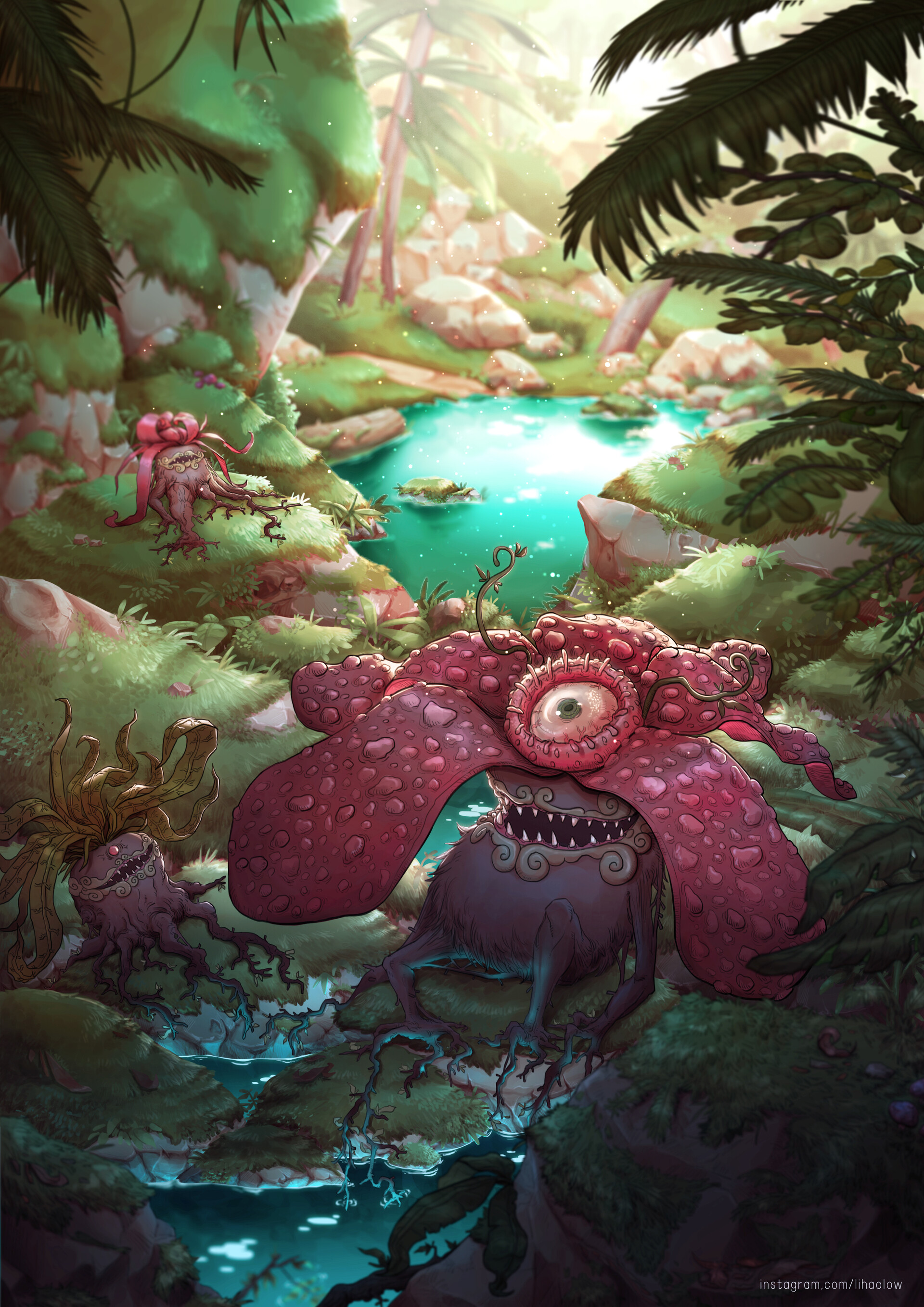 ArtStation - Pokemon - Vileplume Fanart