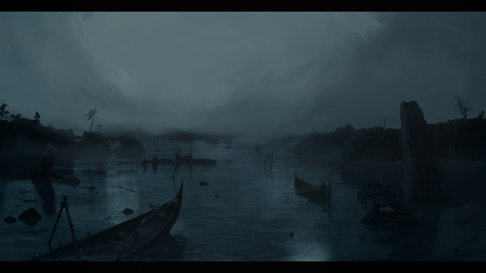 ArtStation DARK WATERS