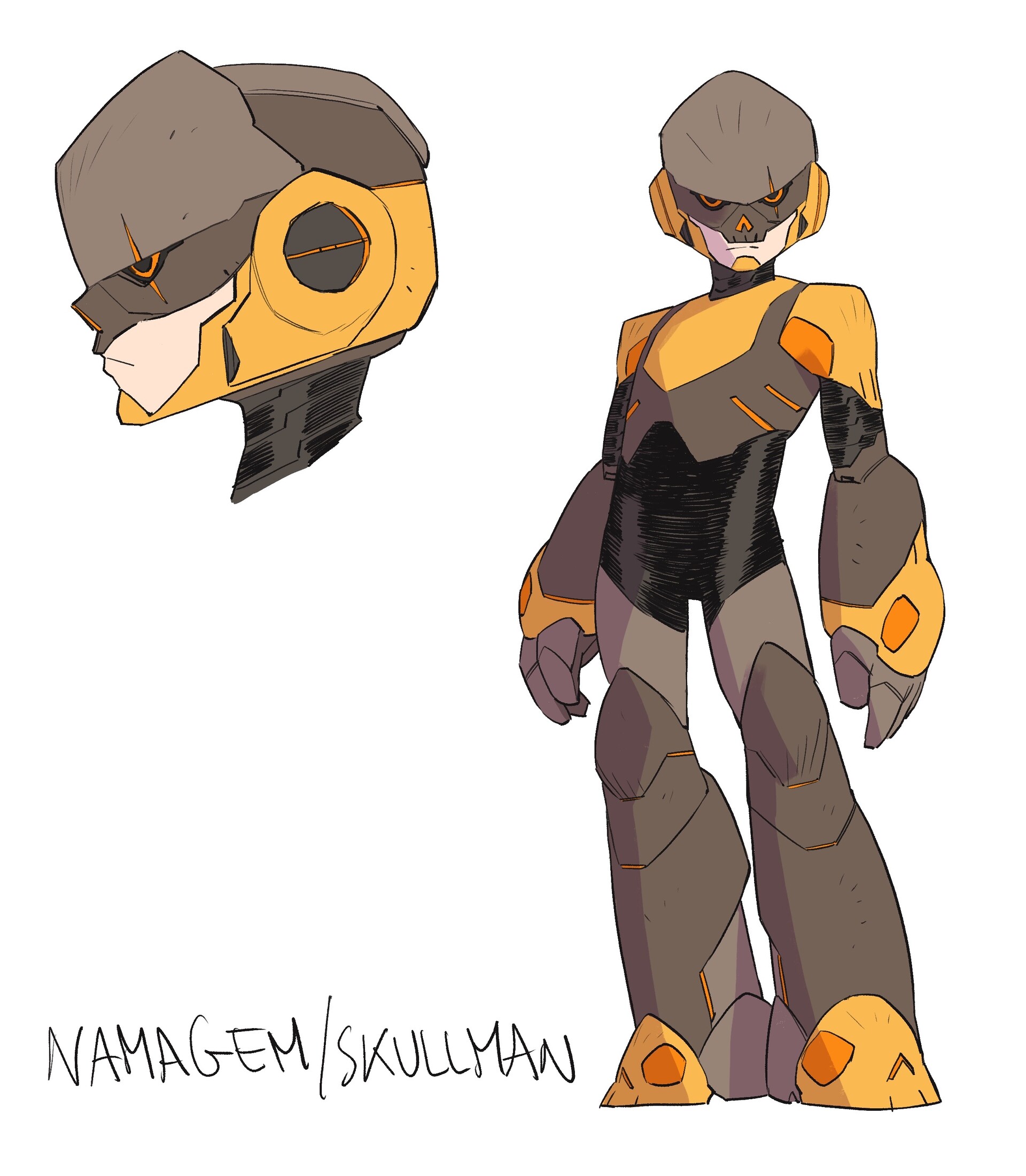 ArtStation Mega Man Fully Charged Character Sheet Namagem artstation-mega-man-fully-charged-character-sheet-namagem