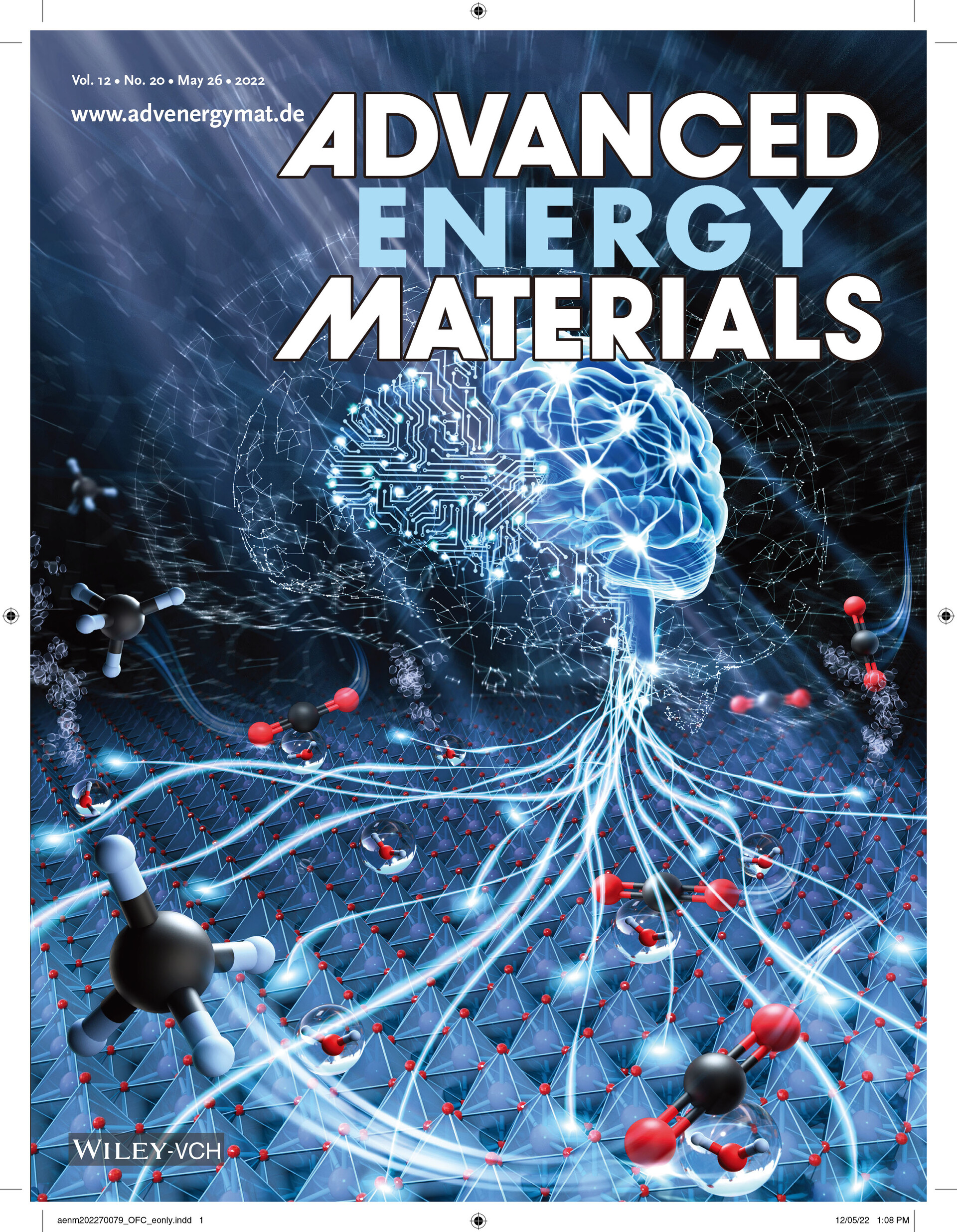 ArtStation science journal cover art; acs catalysis materials