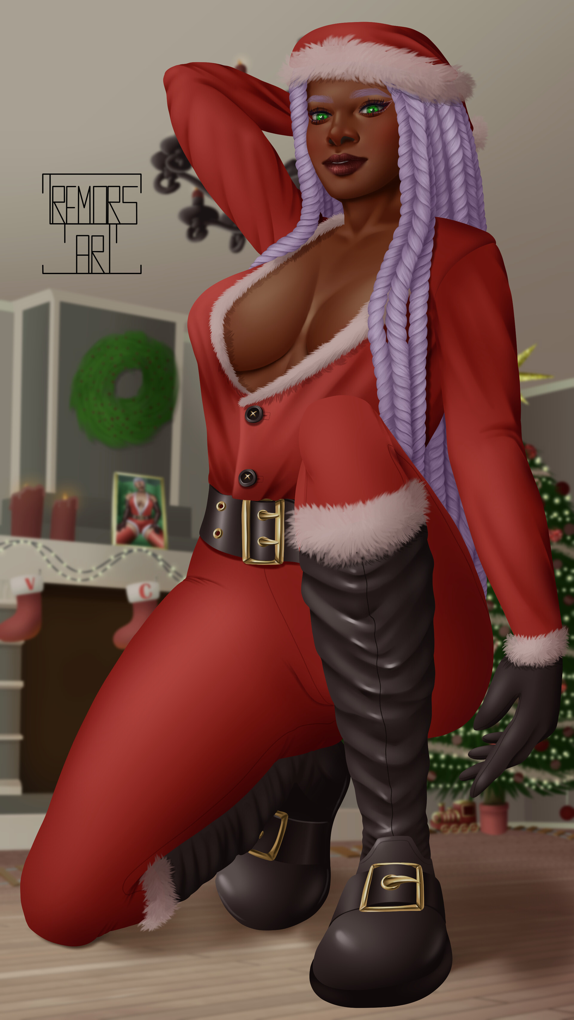 ArtStation - Santa Female