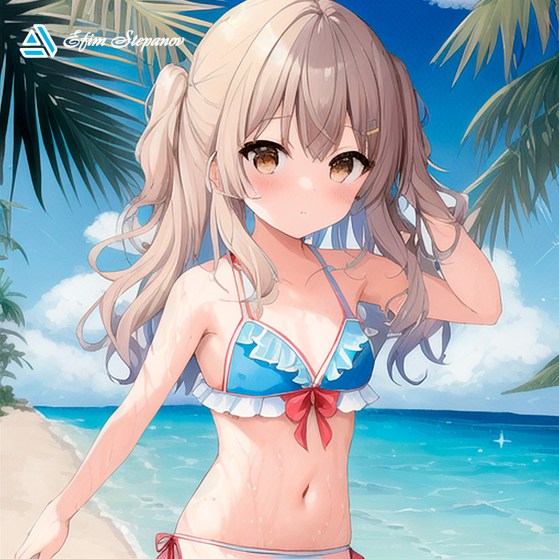 Anime Style Beach Background and Path by wbd on DeviantArt