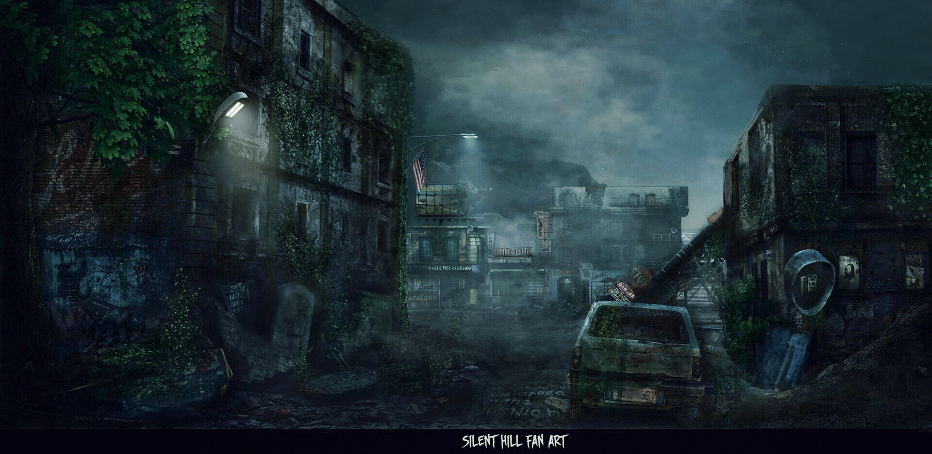 Silent discount hill art