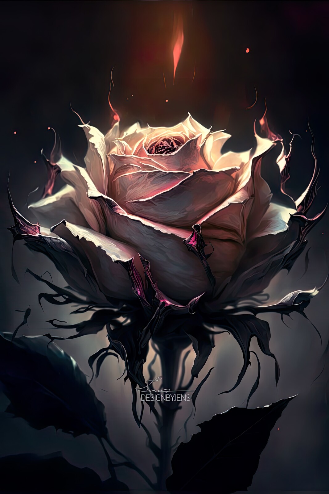 alien floral