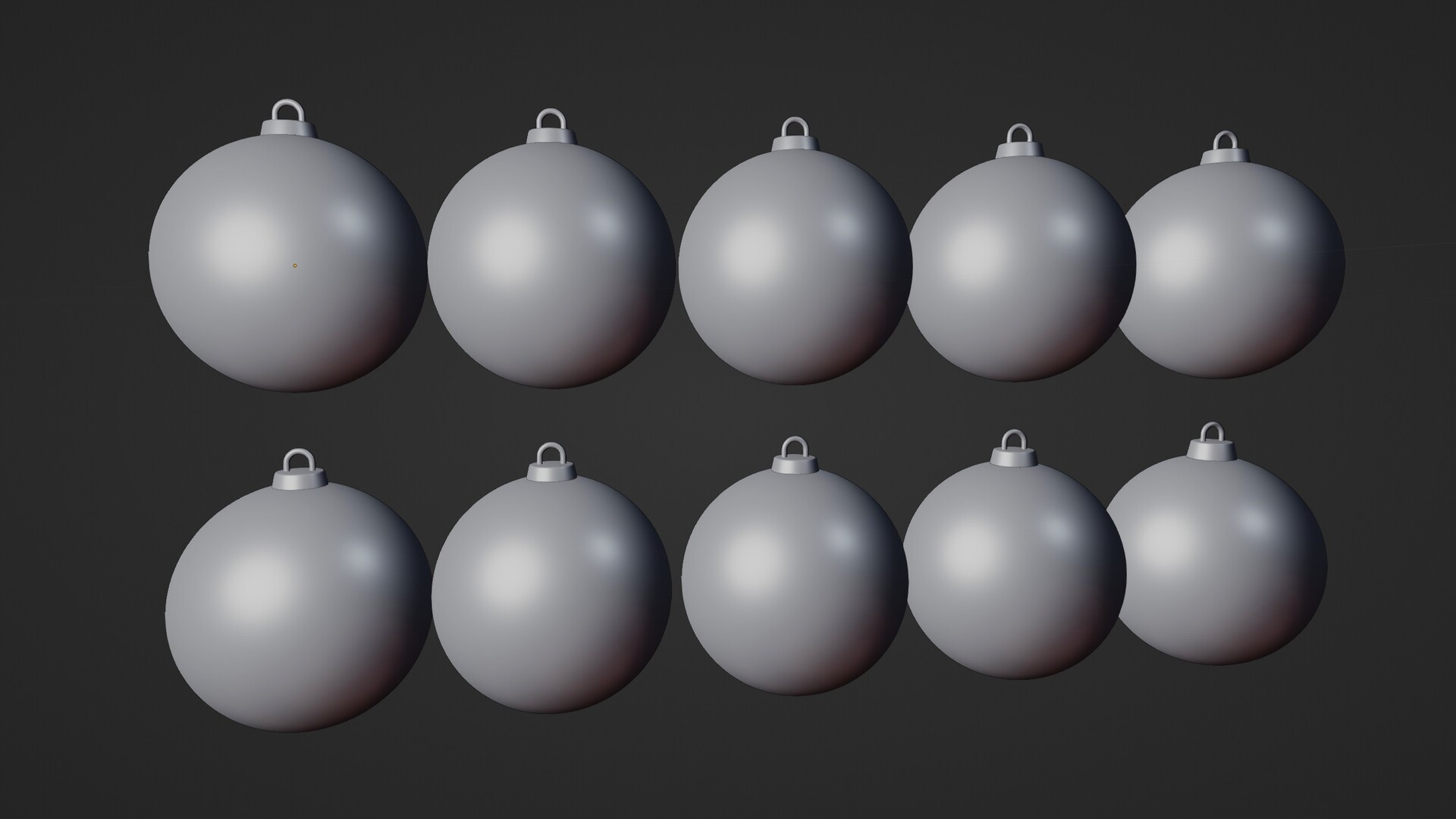 Procedural Christmas Ball Ornaments (Blender Tutorial) 