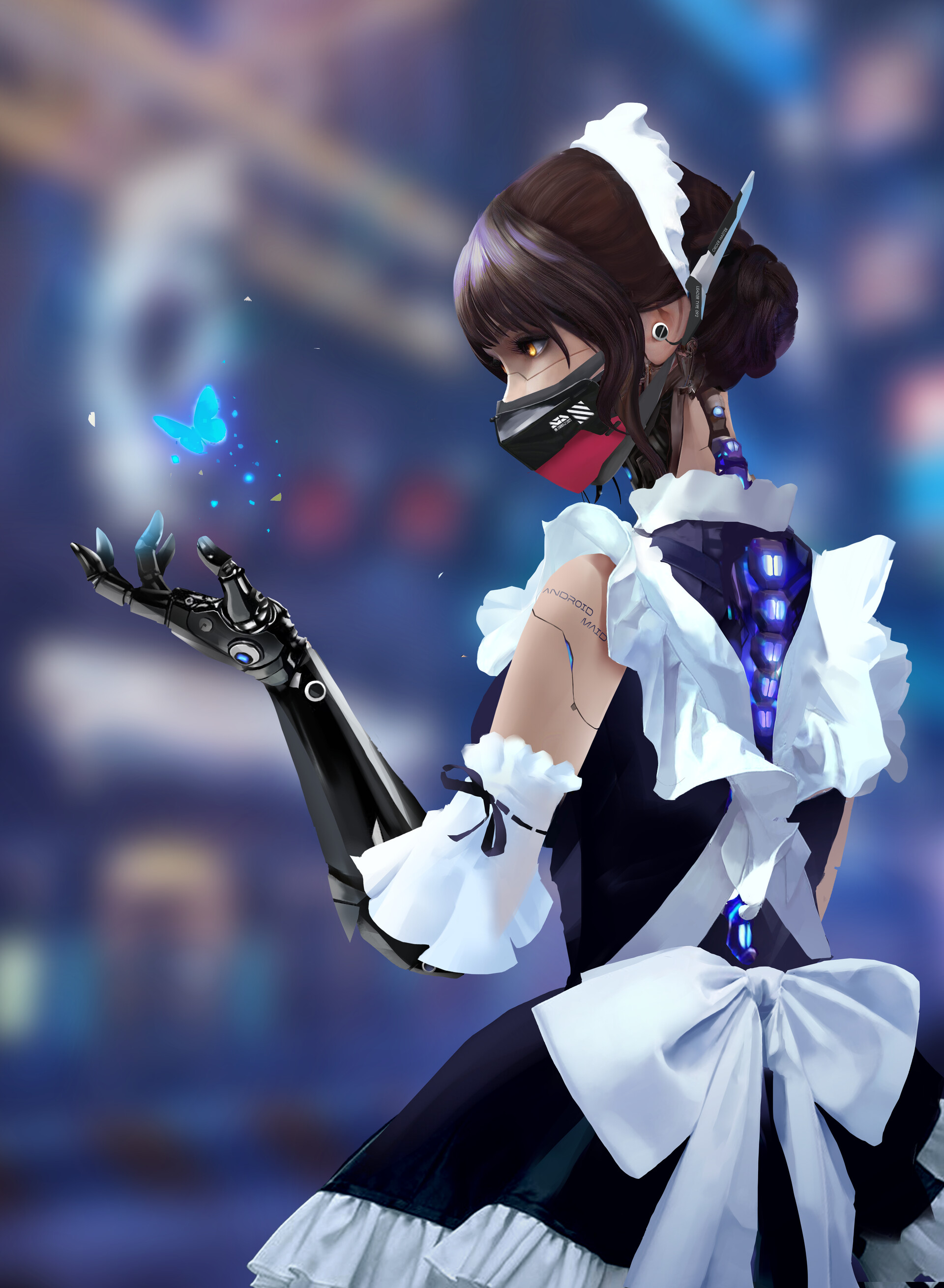 ArtStation android maid