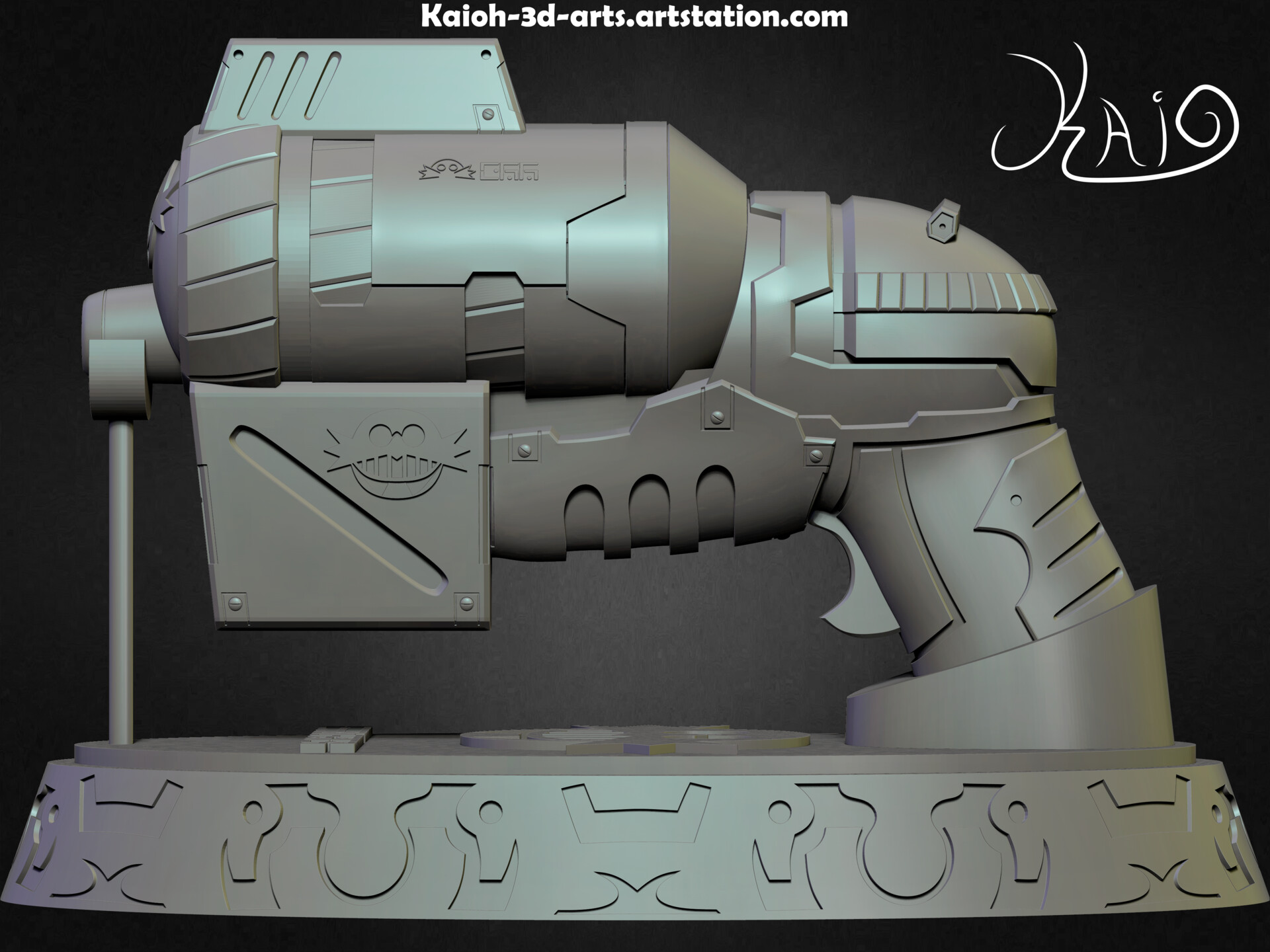 Kaio Augusto - Commision - PSO2 - Dr. Eggman's Eggblaster