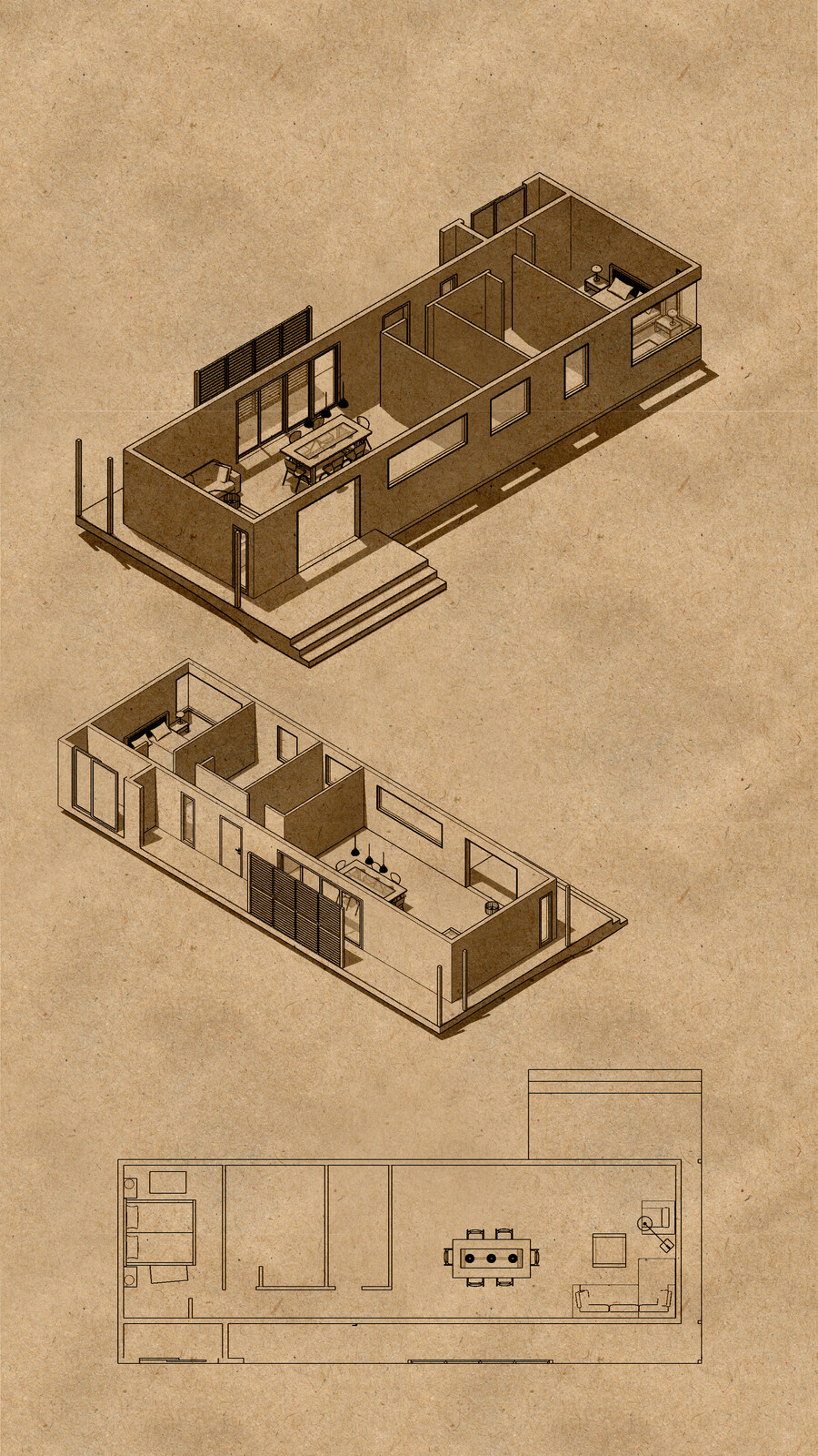 alternative Layout which I decided not to go with