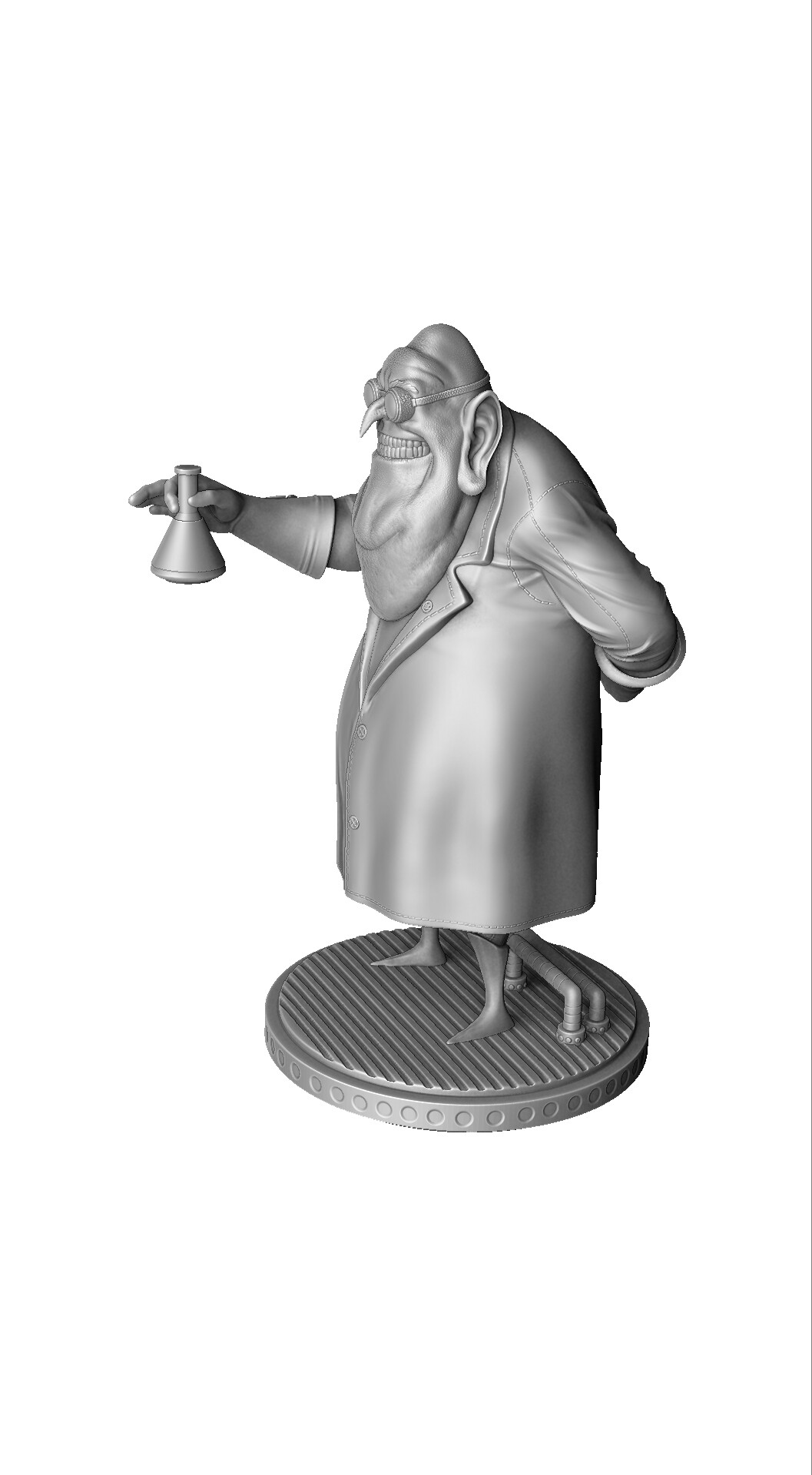 Doctor Nefario 3D Model $7 - .unknown .max .obj - Free3D