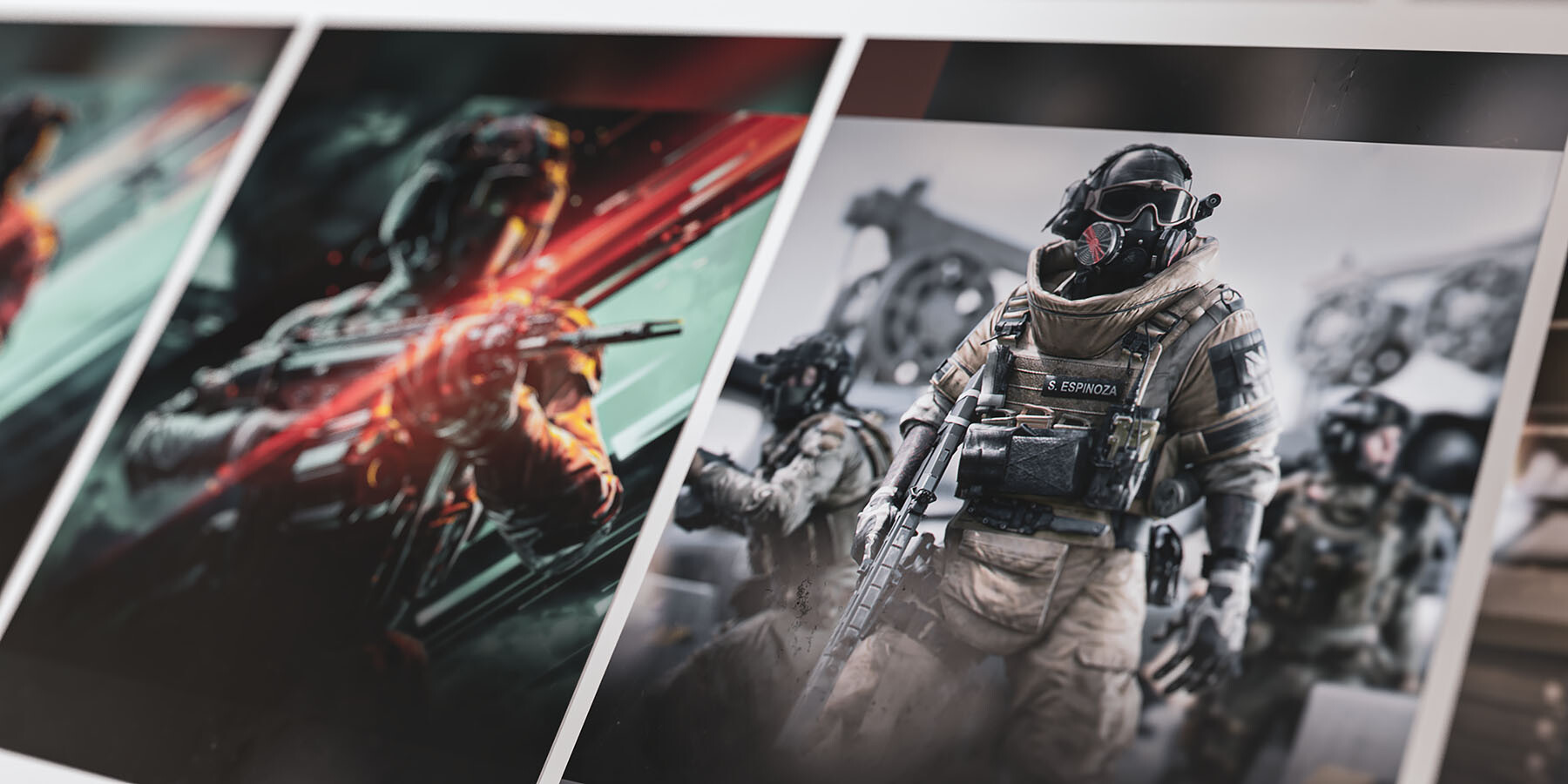 ArtStation Battlefield 2042 Player Card Illustrations