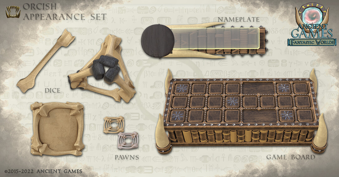 ArtStation - Ancient Games - Orcish Set