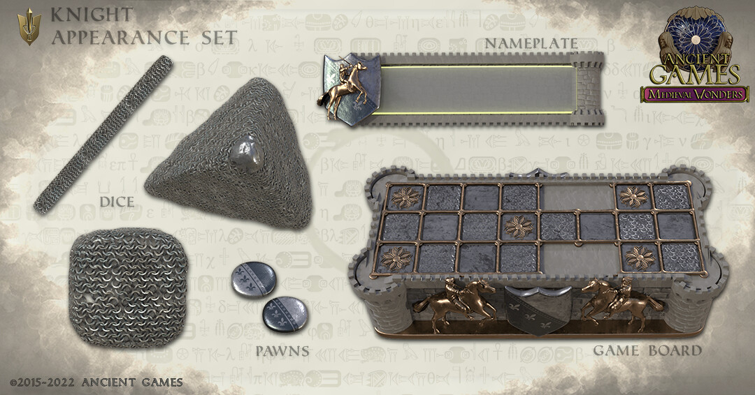 Sullivan Bousinière - Ancient Games - Knight Set