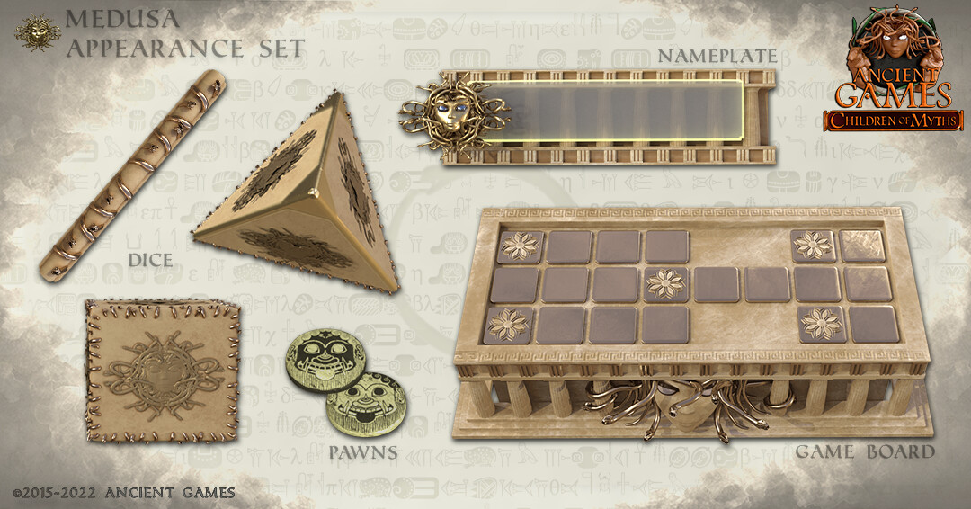 Sullivan Bousinière - Ancient Games - Medusa Set