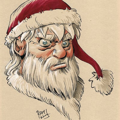 Santa Claus from Red Xmas comic series