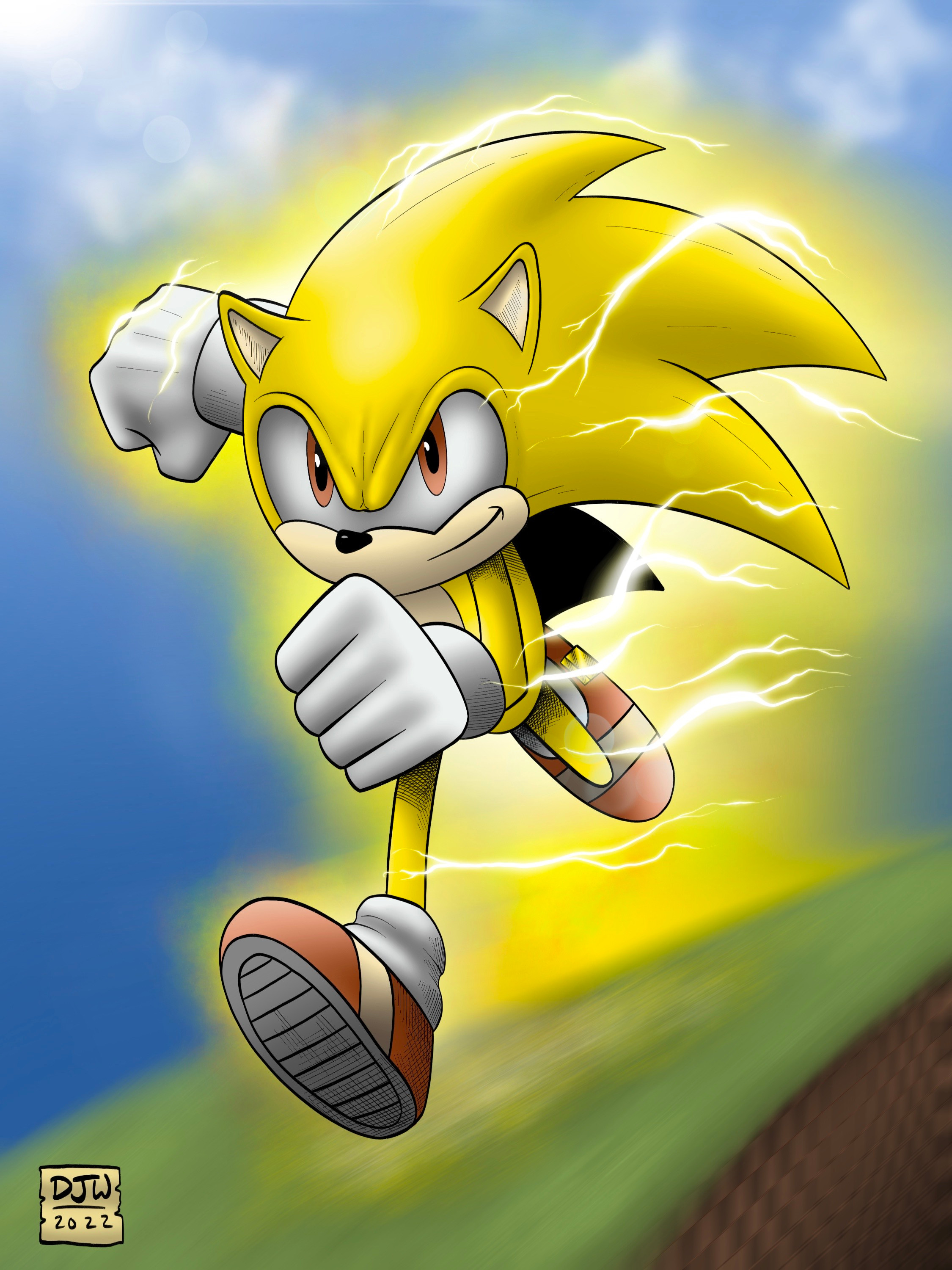 ArtStation - Super Sonic 3
