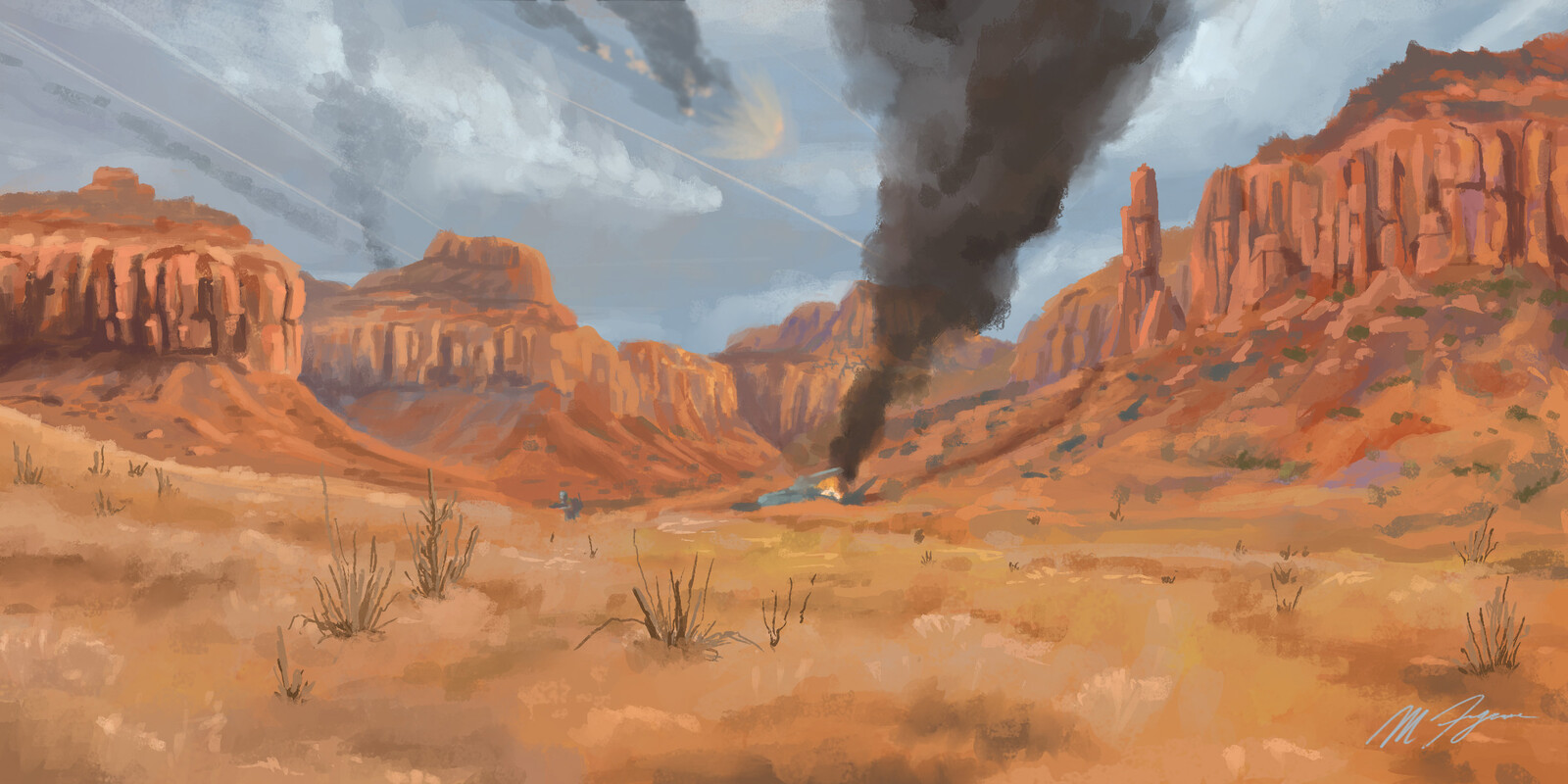 Sci fi version of the canyonlands study.