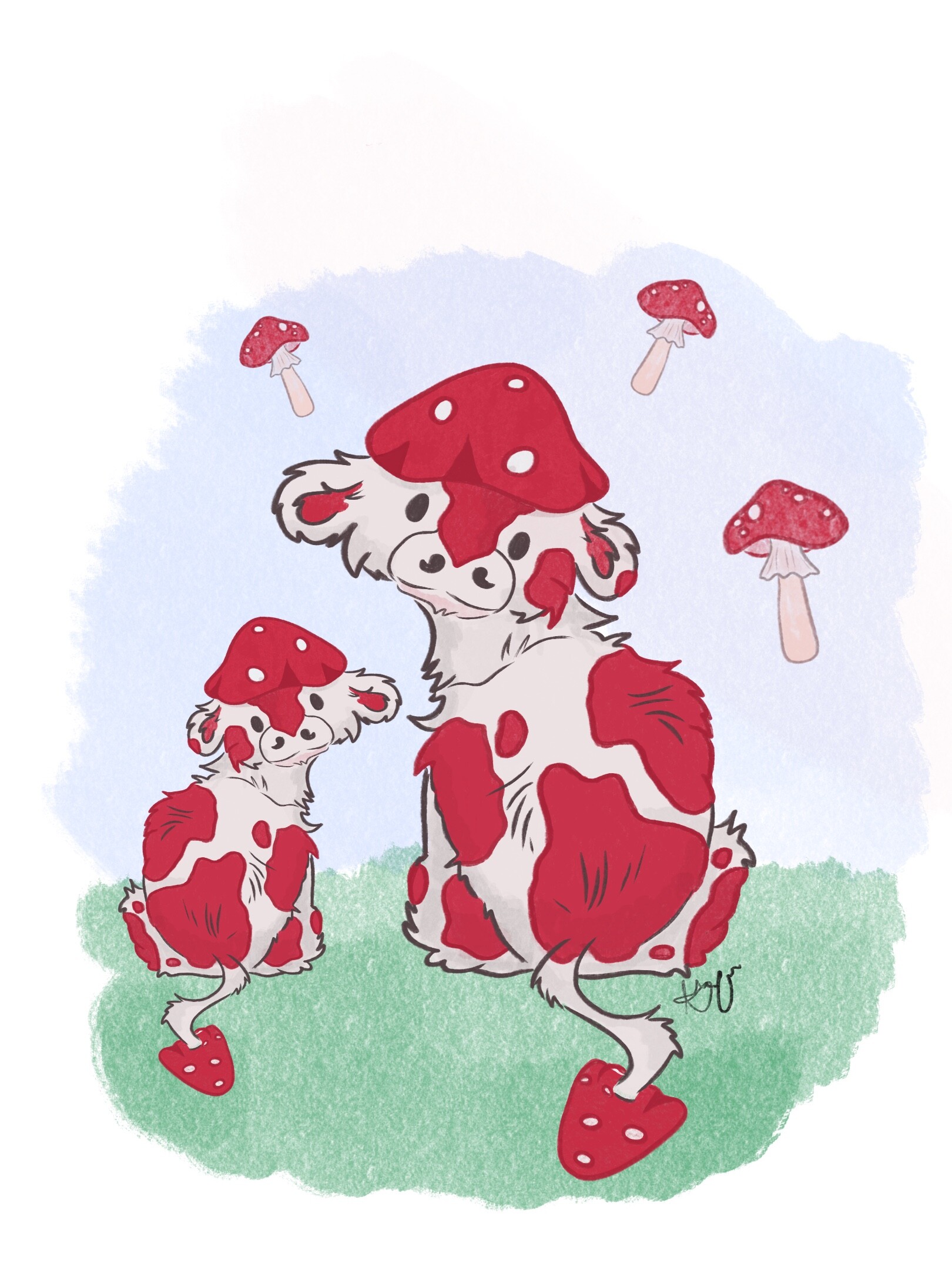 ArtStation - mushroom cow