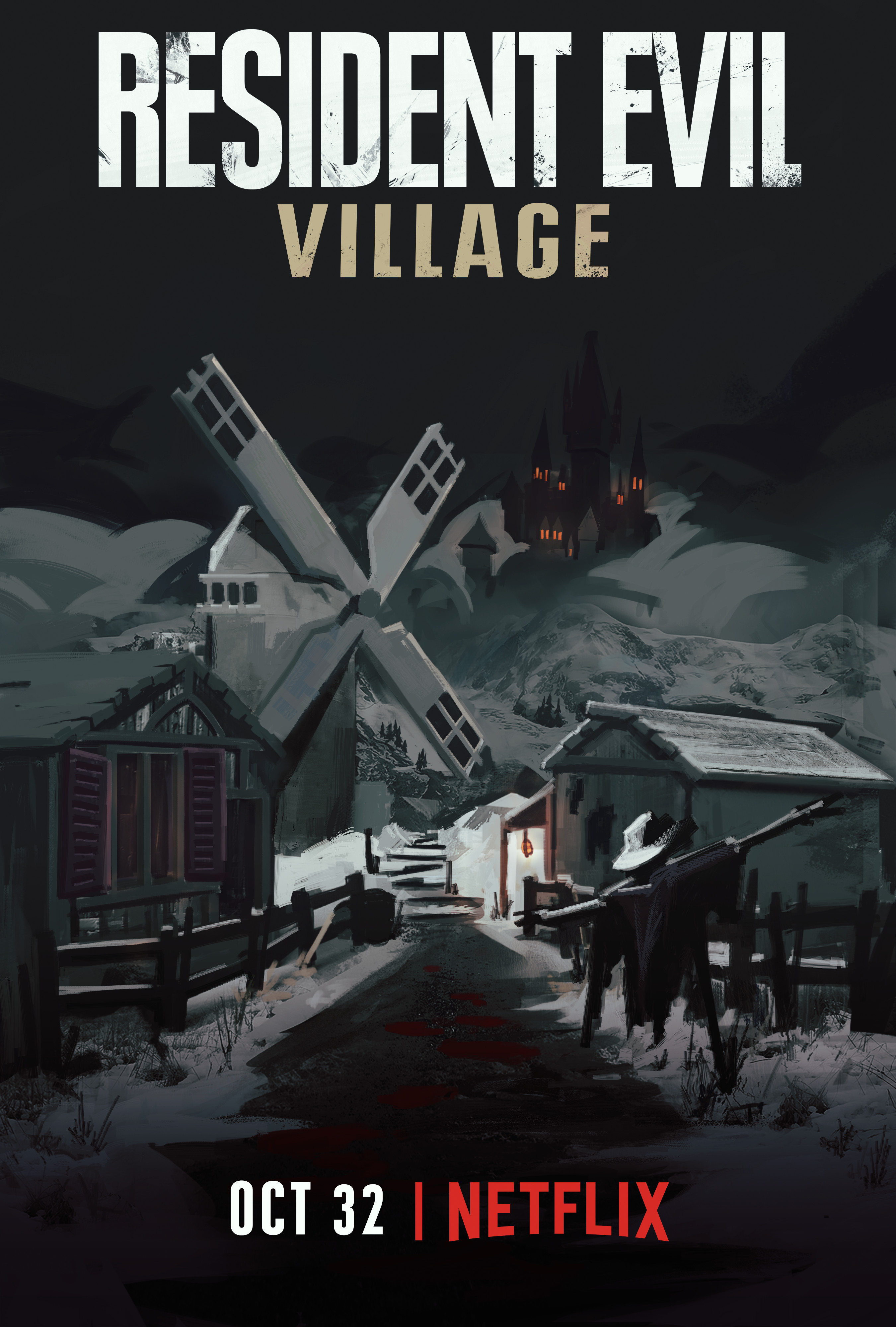 A poster created for Imagery in Horror at VCU.