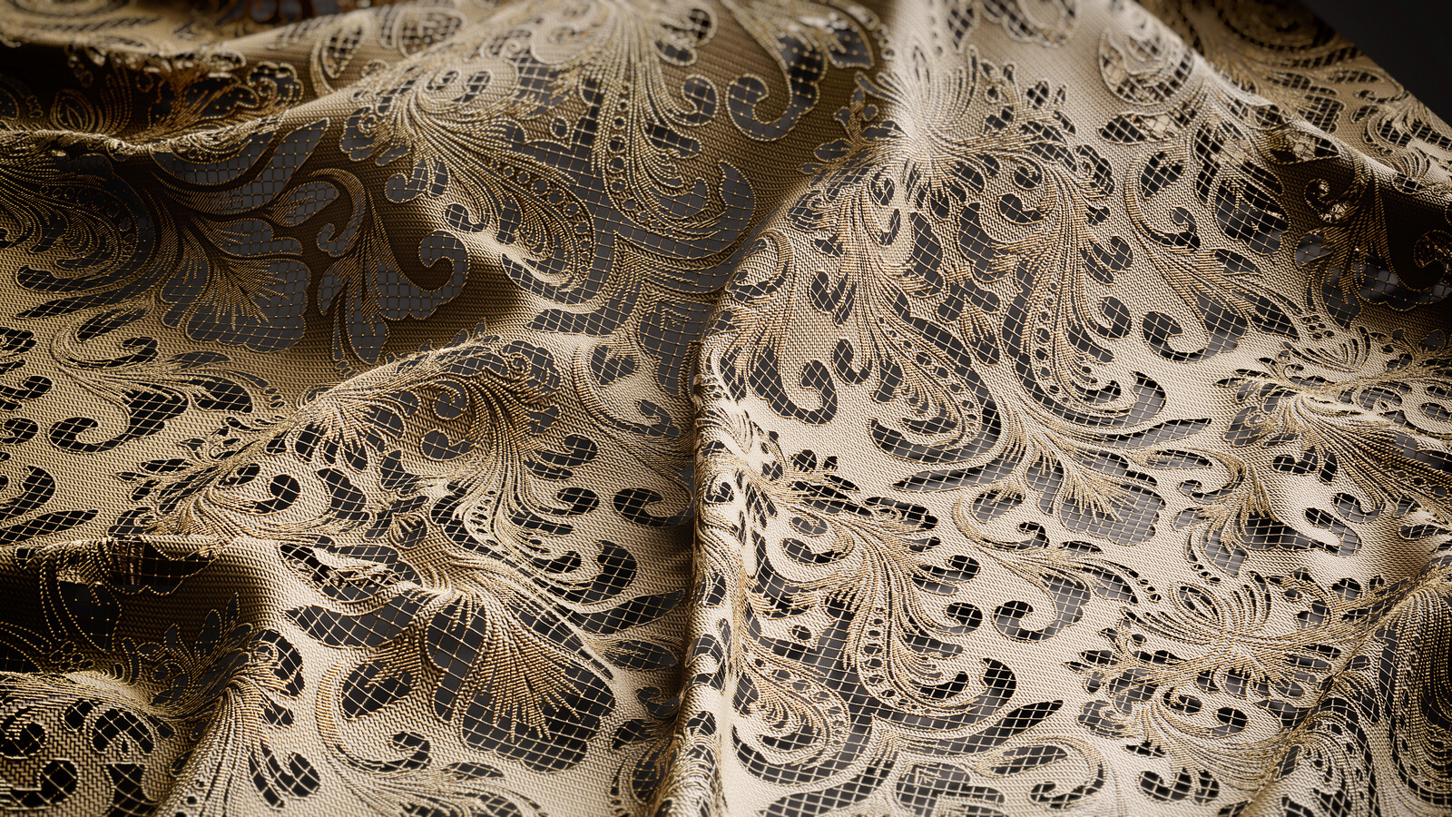Lace Fabric Material & Texture Generator (SBSAR)