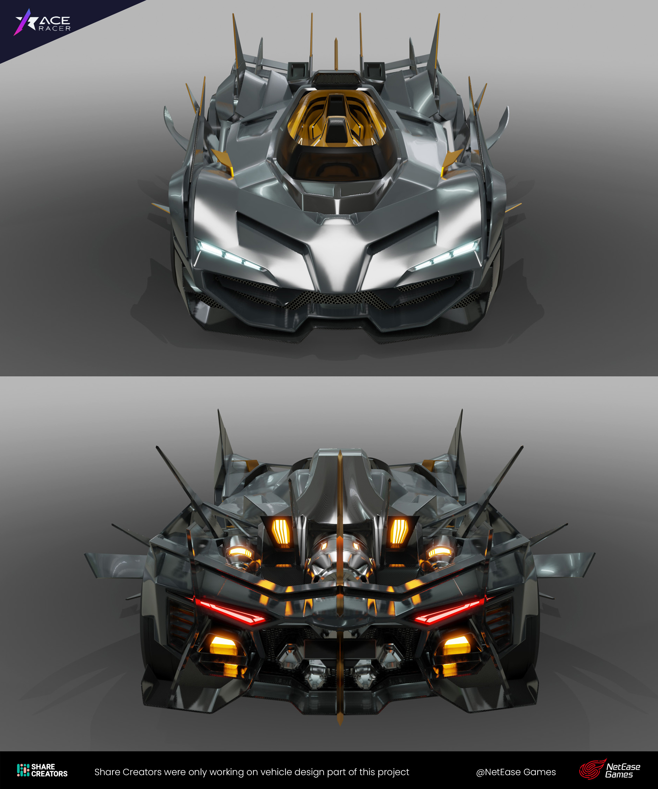 ArtStation - 【 Share Creators 】 Vehicle Design for Ace Racer | NetEase  Games - (2)