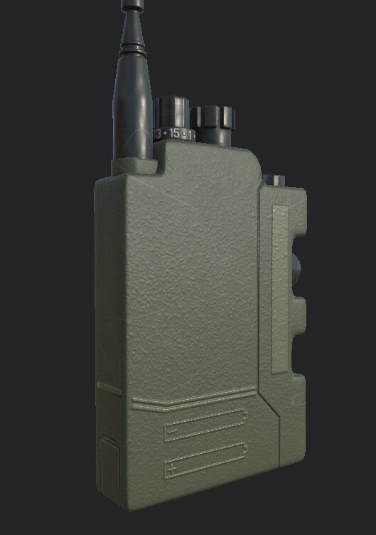 ArtStation - AN/PRC-343 Radio