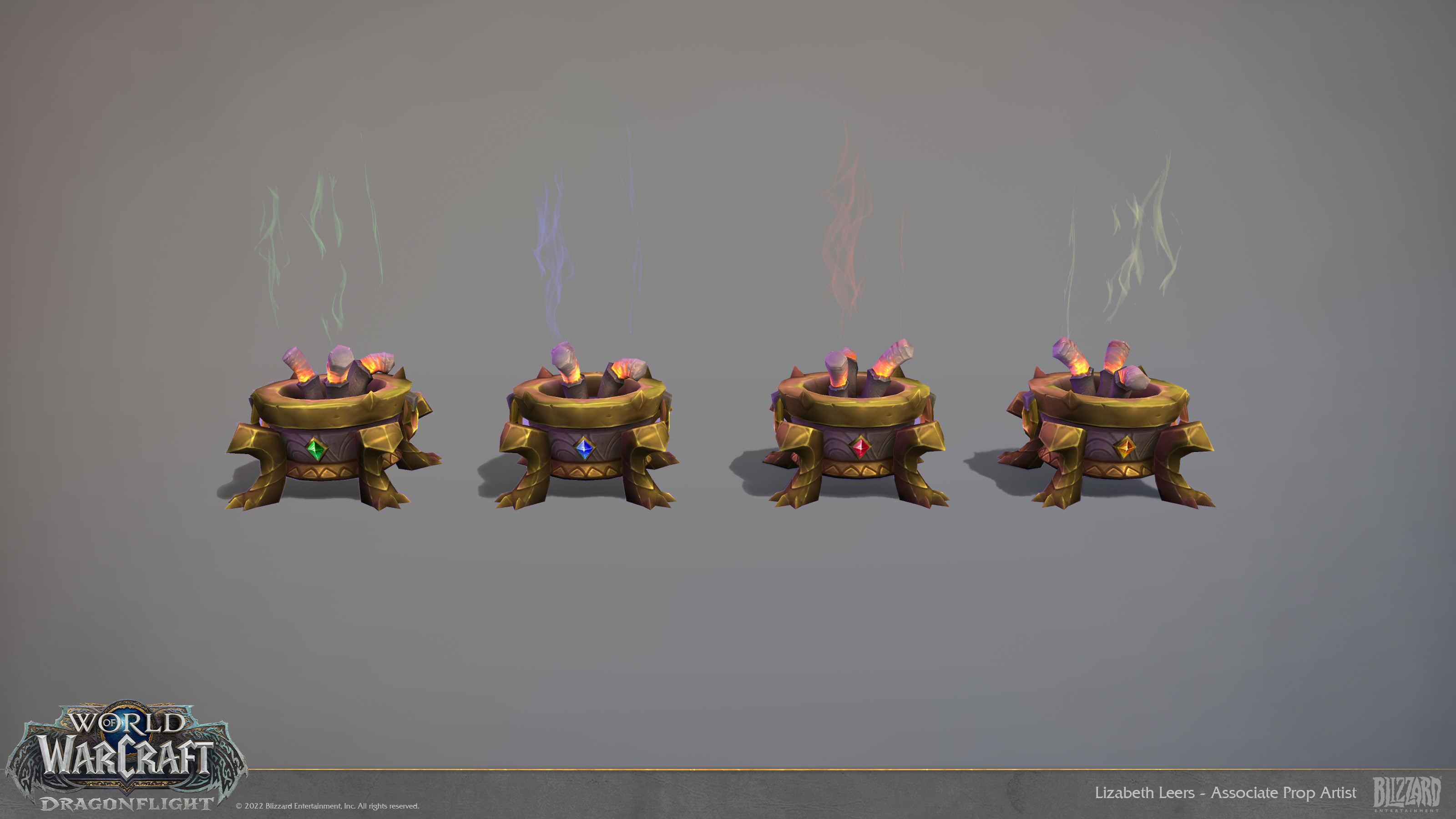 Lizabeth Leers 3d prop and environment art World of Warcraft