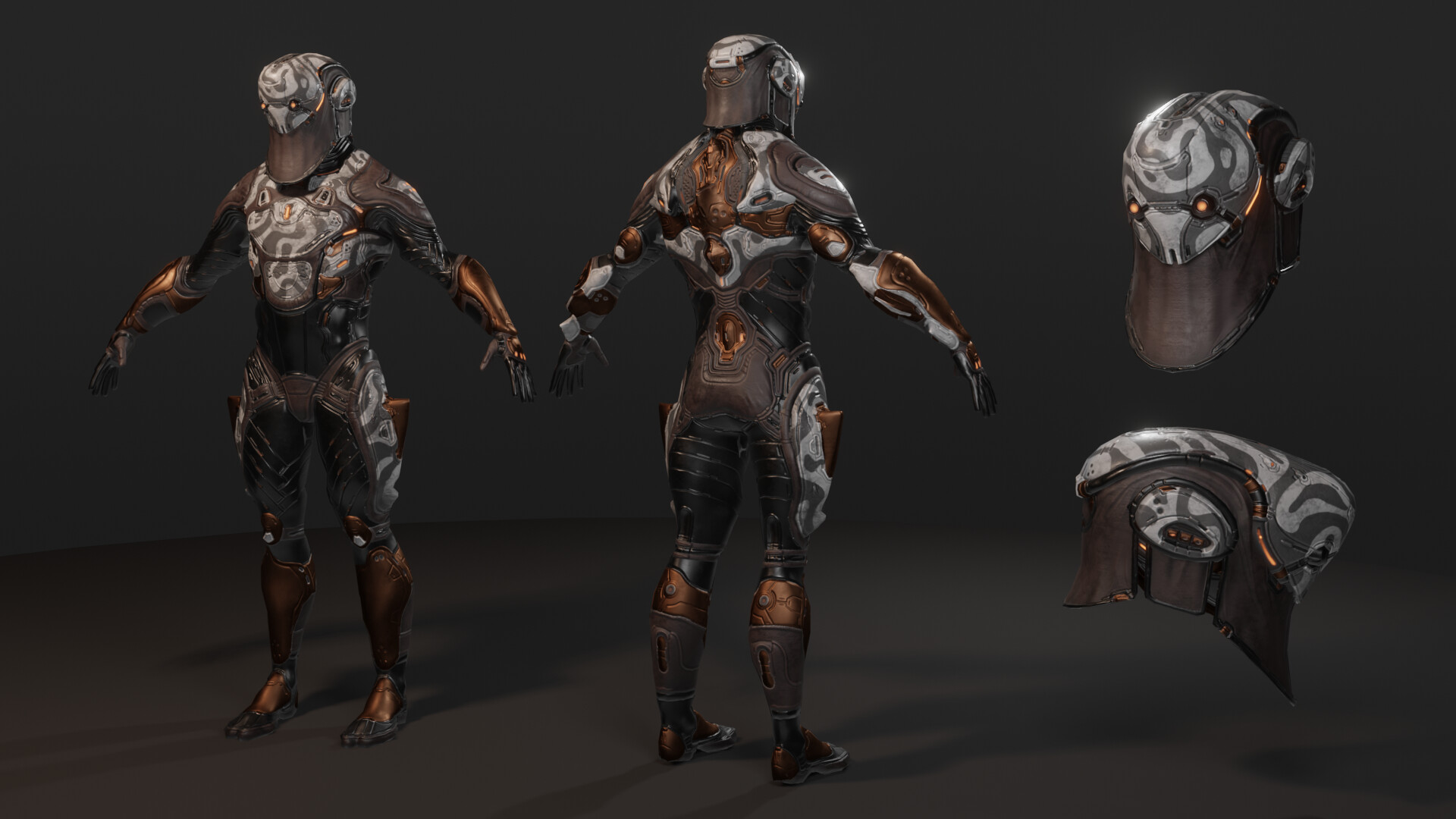 ArtStation Warframe Tennogen [Excal Executioner Skin]