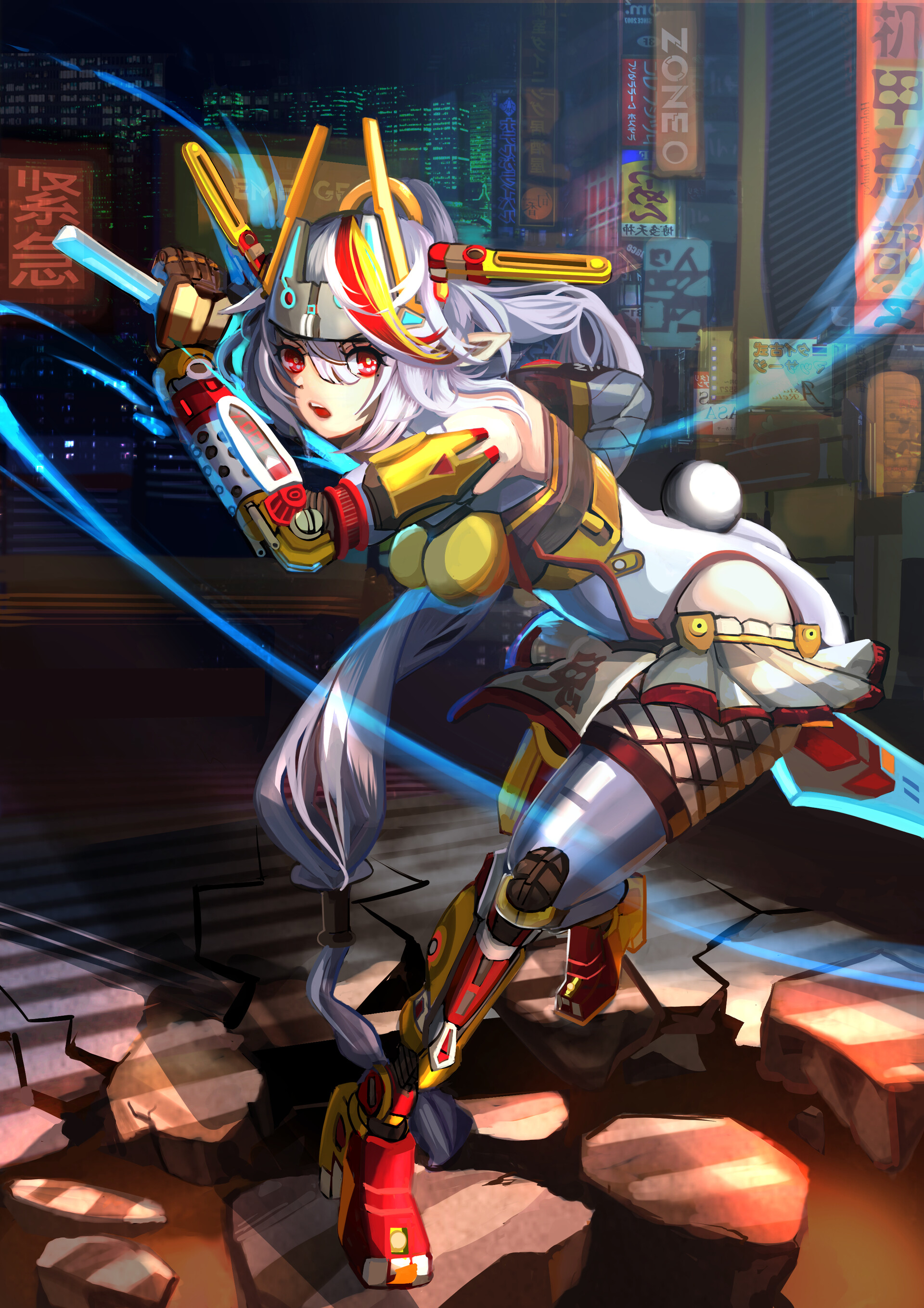 ArtStation - Mecha musume Xun