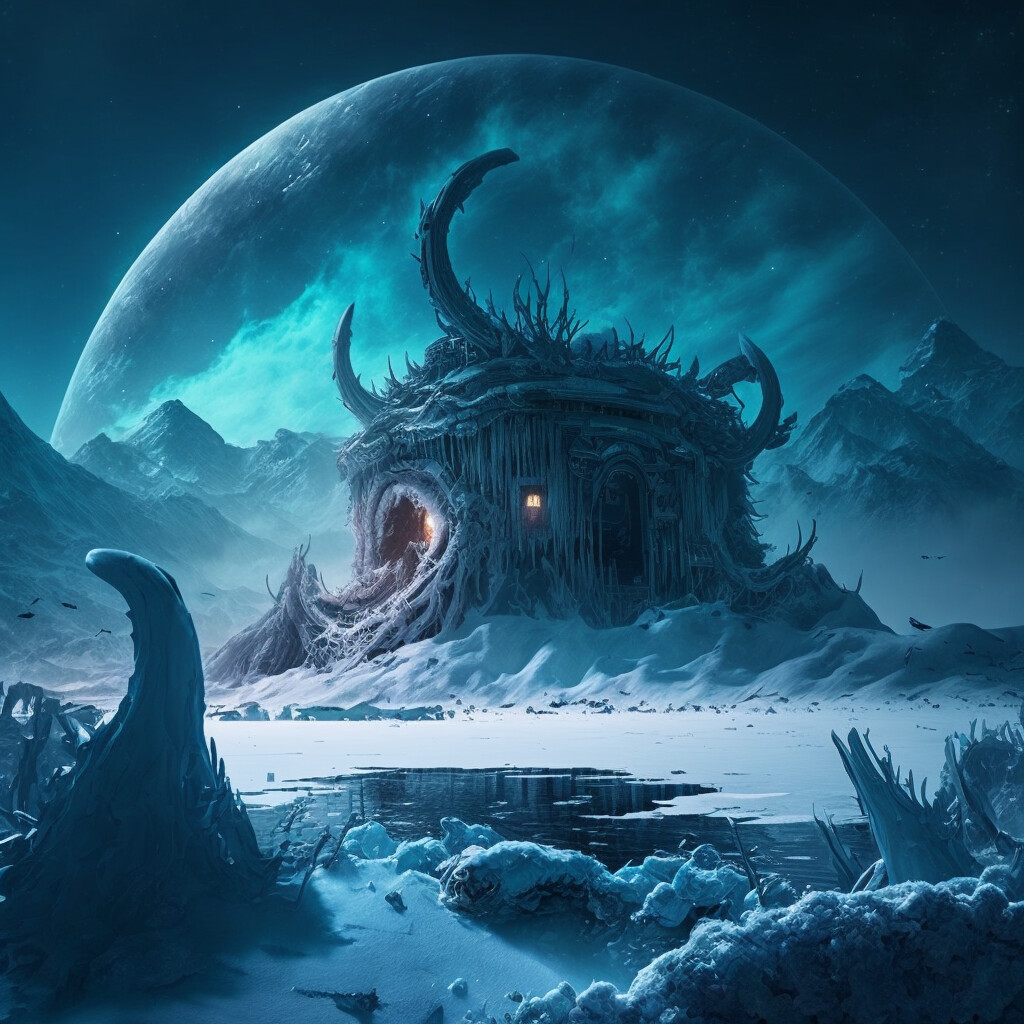 ArtStation - Amazing and mystical worlds of Lovecraft: Polar wasteland V4