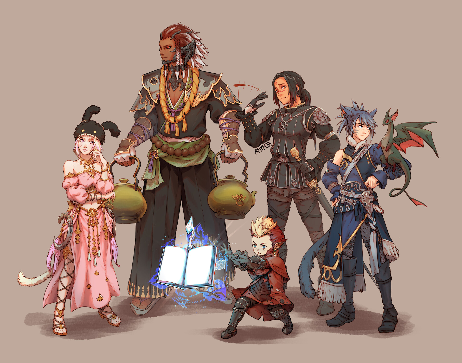 final fantasy 14 all characters