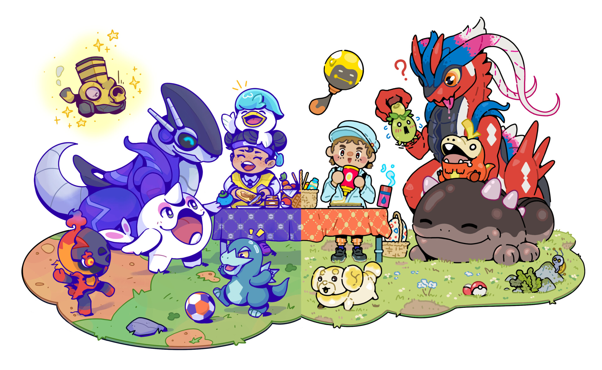 ArtStation Pokemon SV Fan art