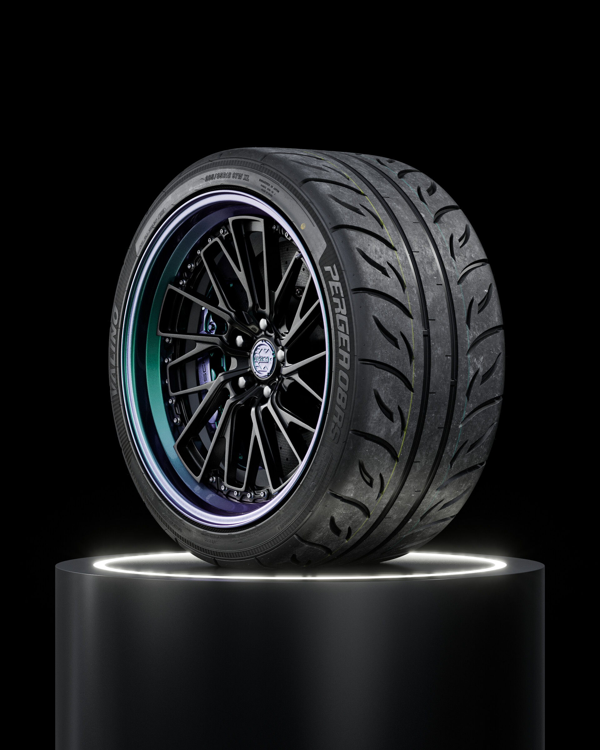ArtStation - Valino Pergea 08RS • 285/35 R18 (97W) XL (Real World 