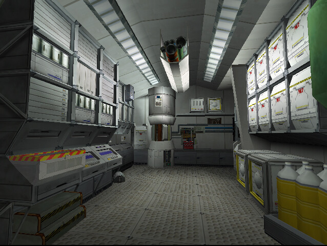 level I - storeroom. 