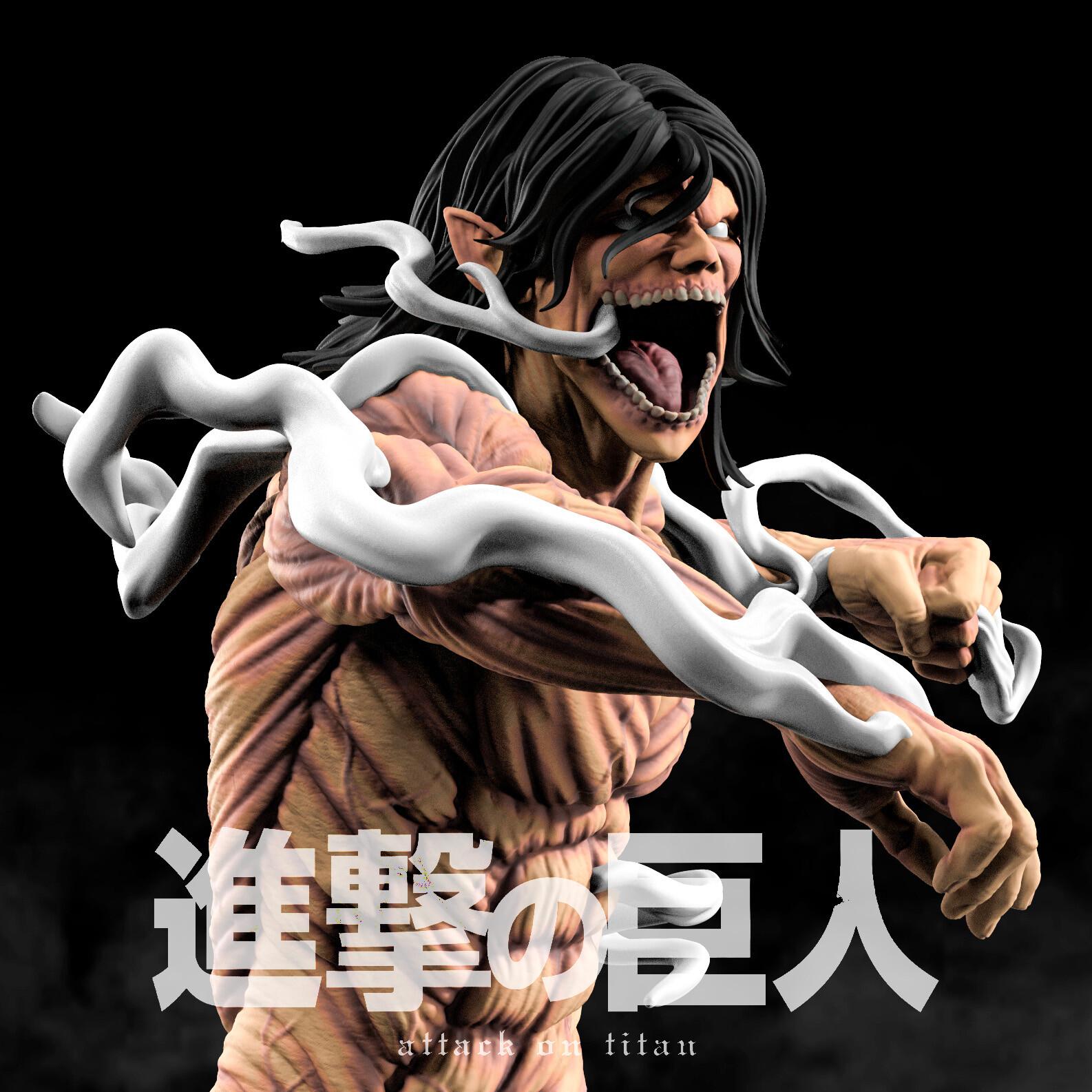 Eren - Attack Titan - Shingeki no Kyojin