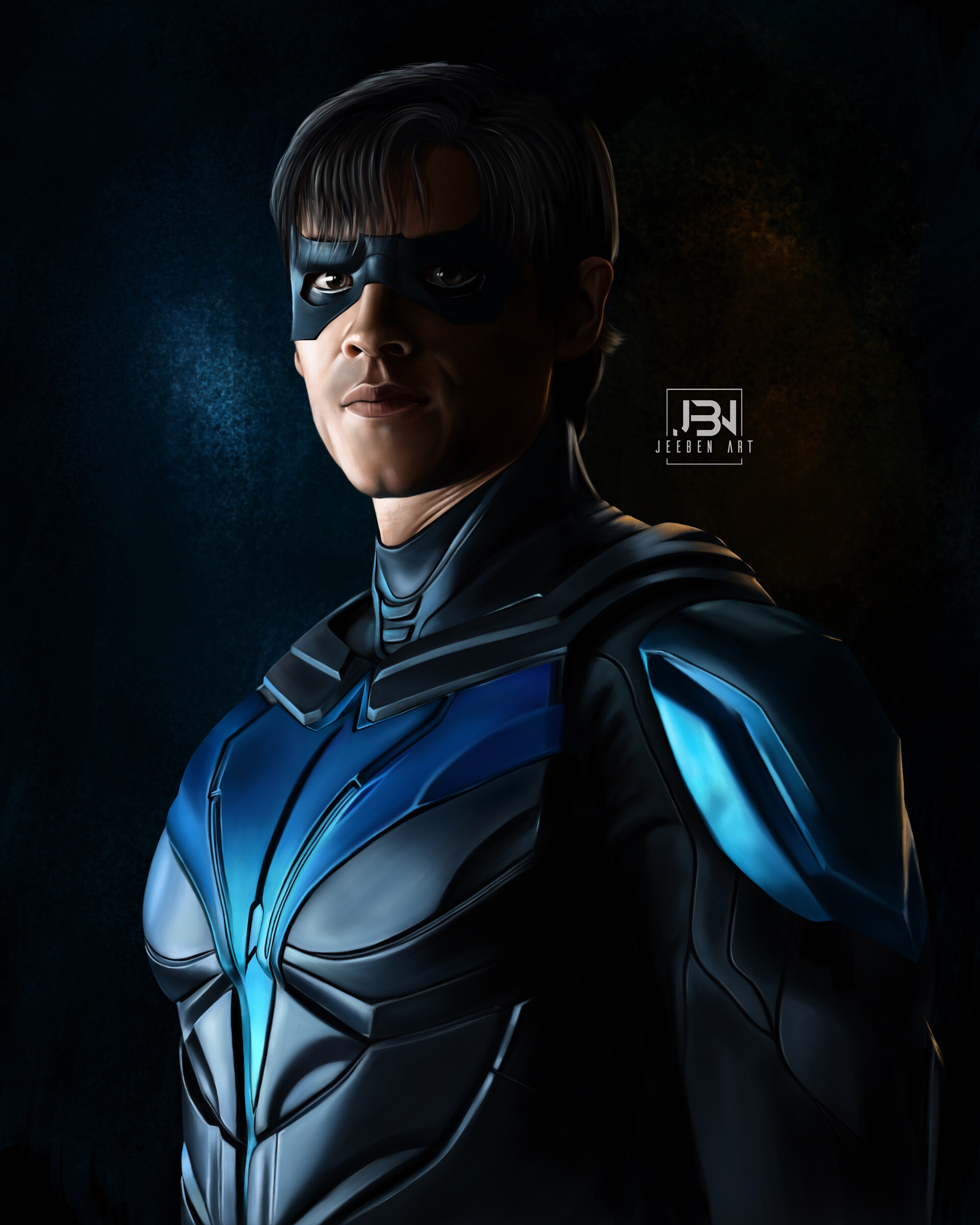 Jeeben Art Nightwing quot DC Titans quot