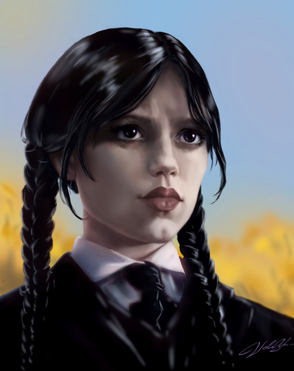 ArtStation - Wednesday Addams